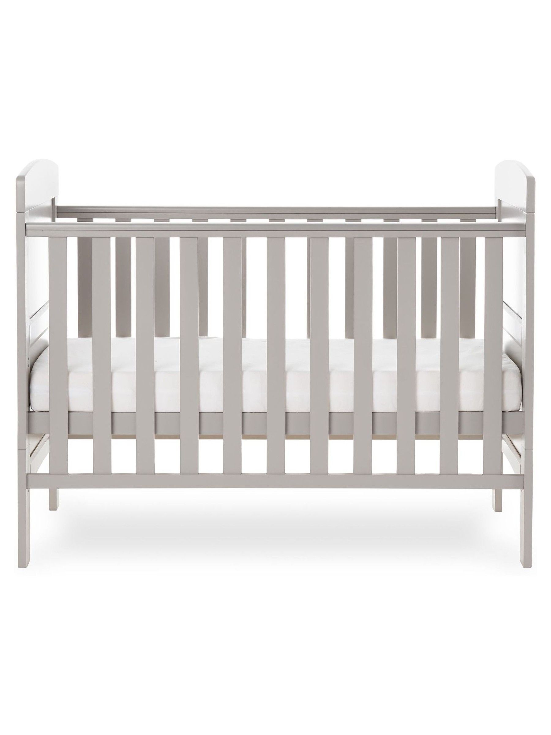 Obaby Grace Warm Grey Mini Cot Bed - Image 4 of 4