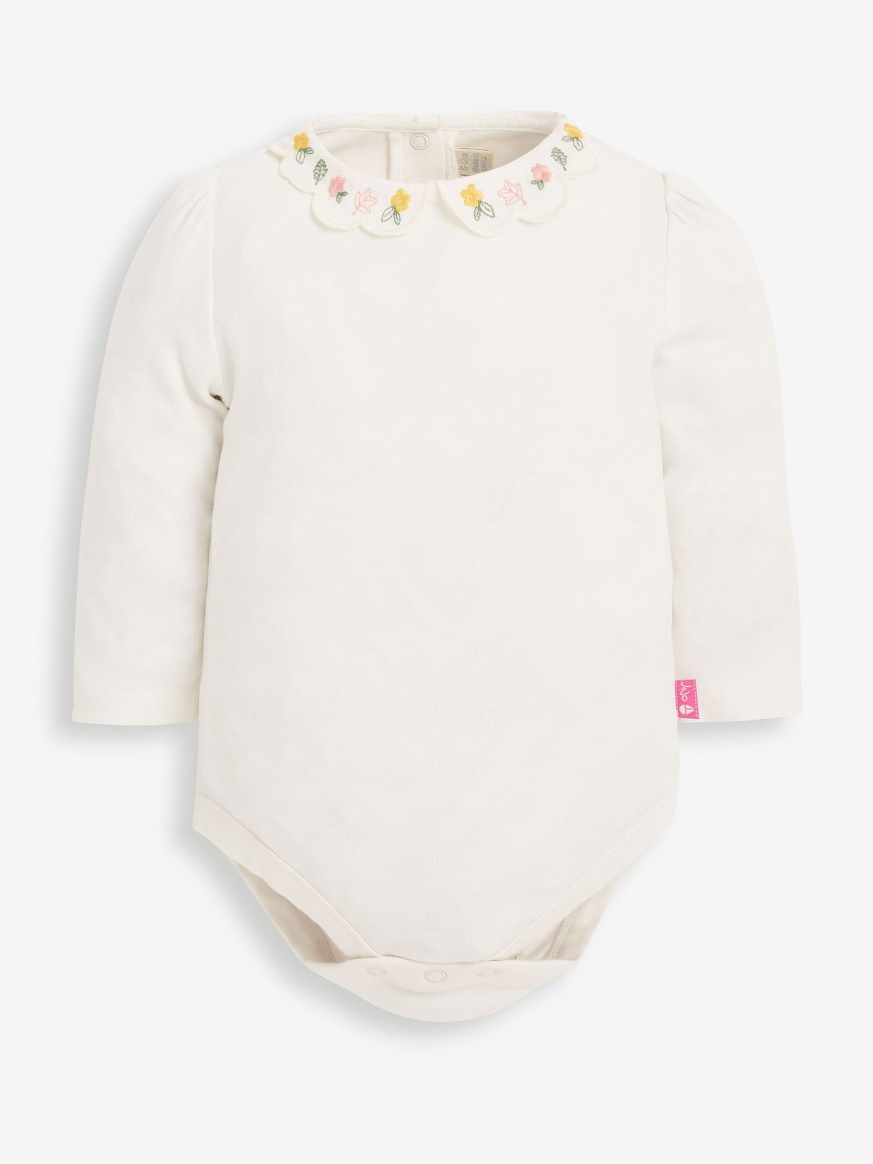 Scallop Collar Body in Cream - Image 1 of 2