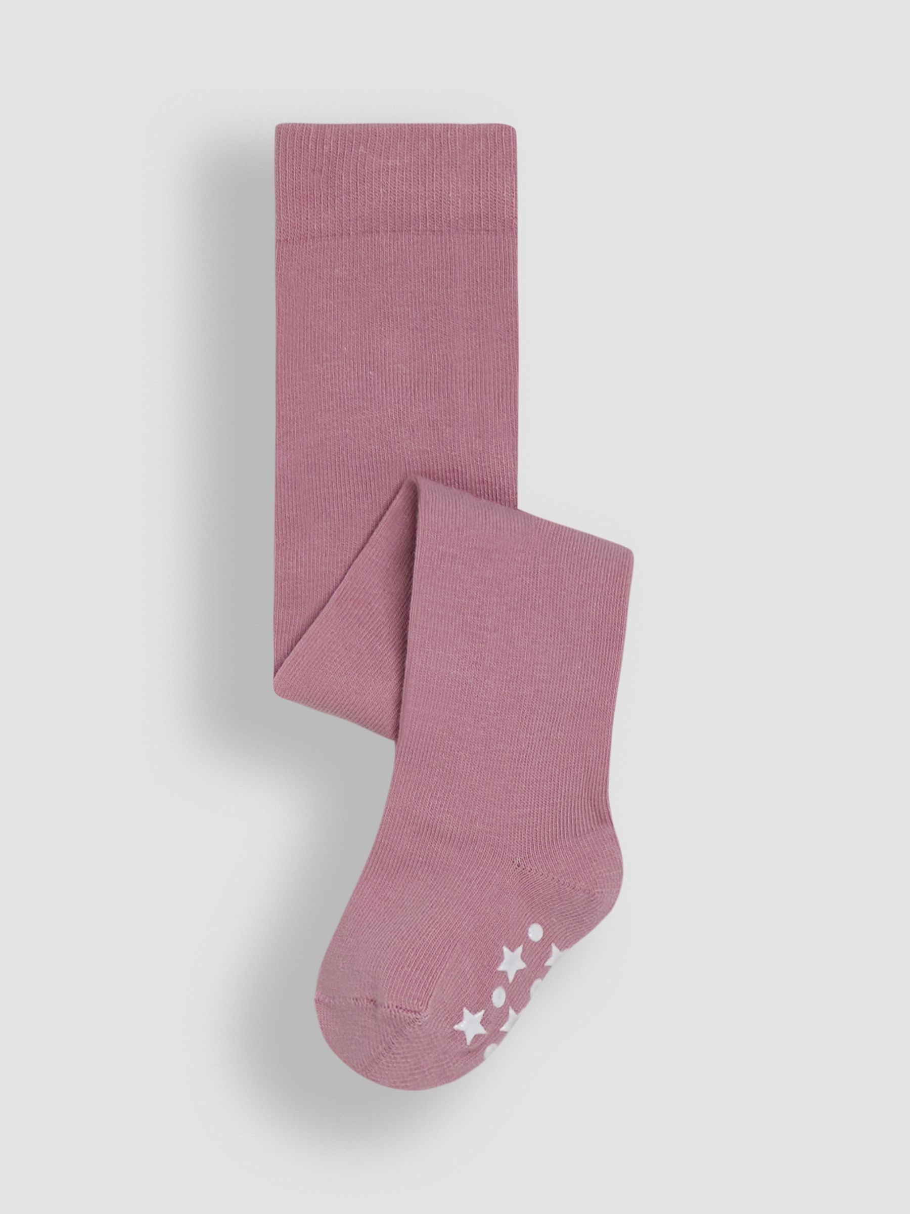 Dusky Pink Cotton Rich Tights - Image 1 of 3