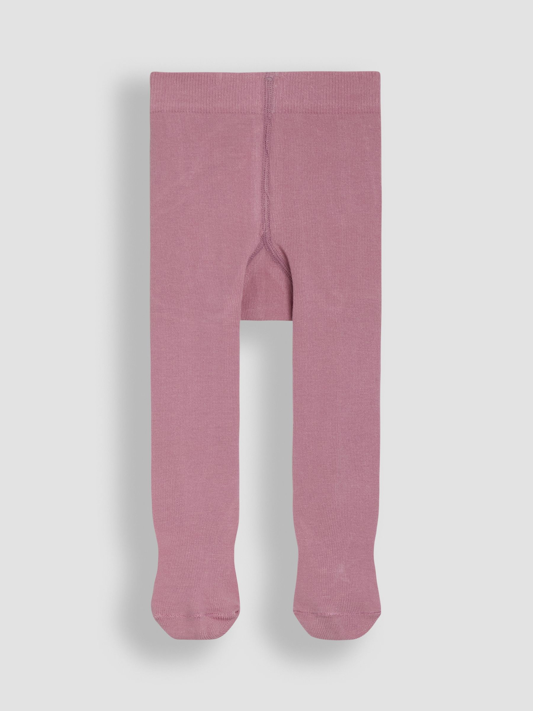 Dusky Pink Cotton Rich Tights - Image 2 of 3
