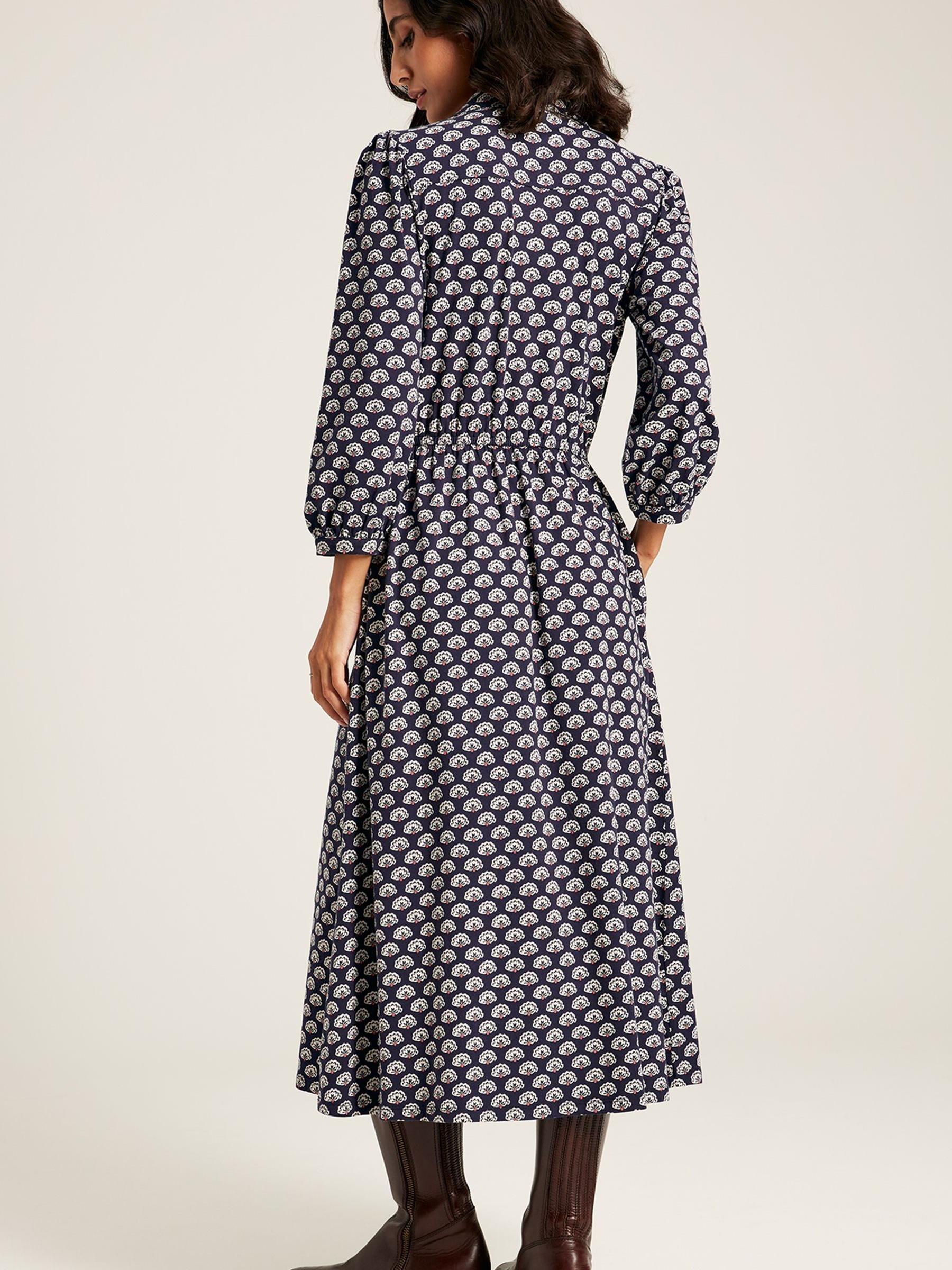 Hazel Blue Jersey Shirt Dress - Image 2 of 6