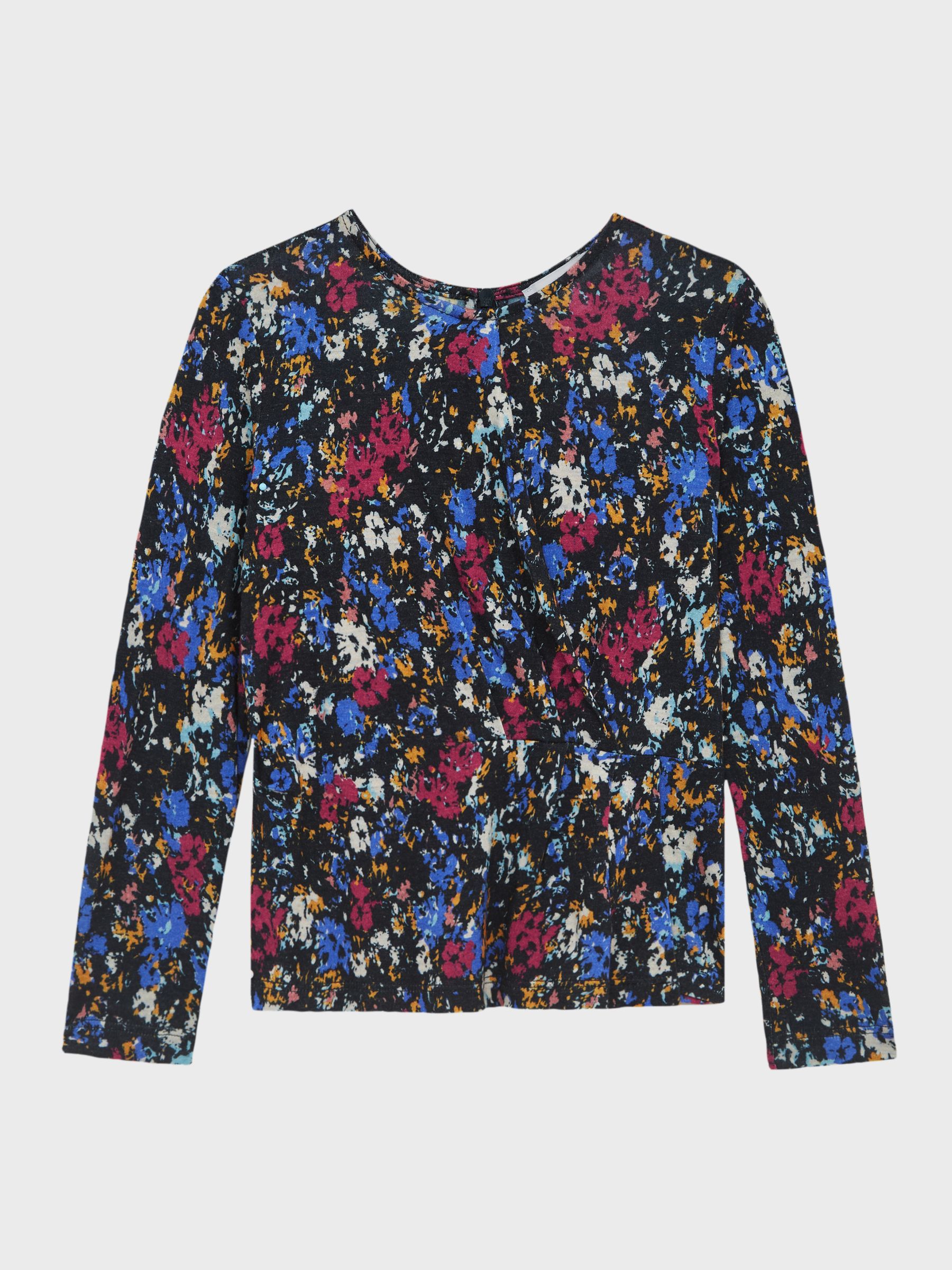 4-9 yrs Printed Jersey Top in Navy Print - Image 2 of 6