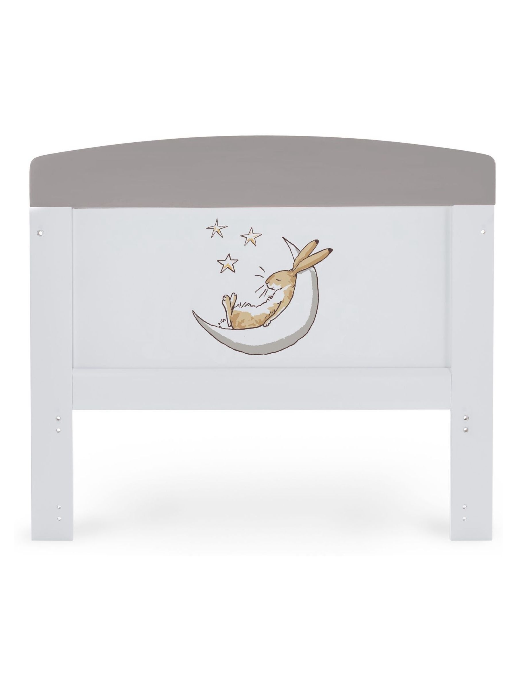 Obaby Grey Grace Inspire Cot Bed - Image 4 of 4