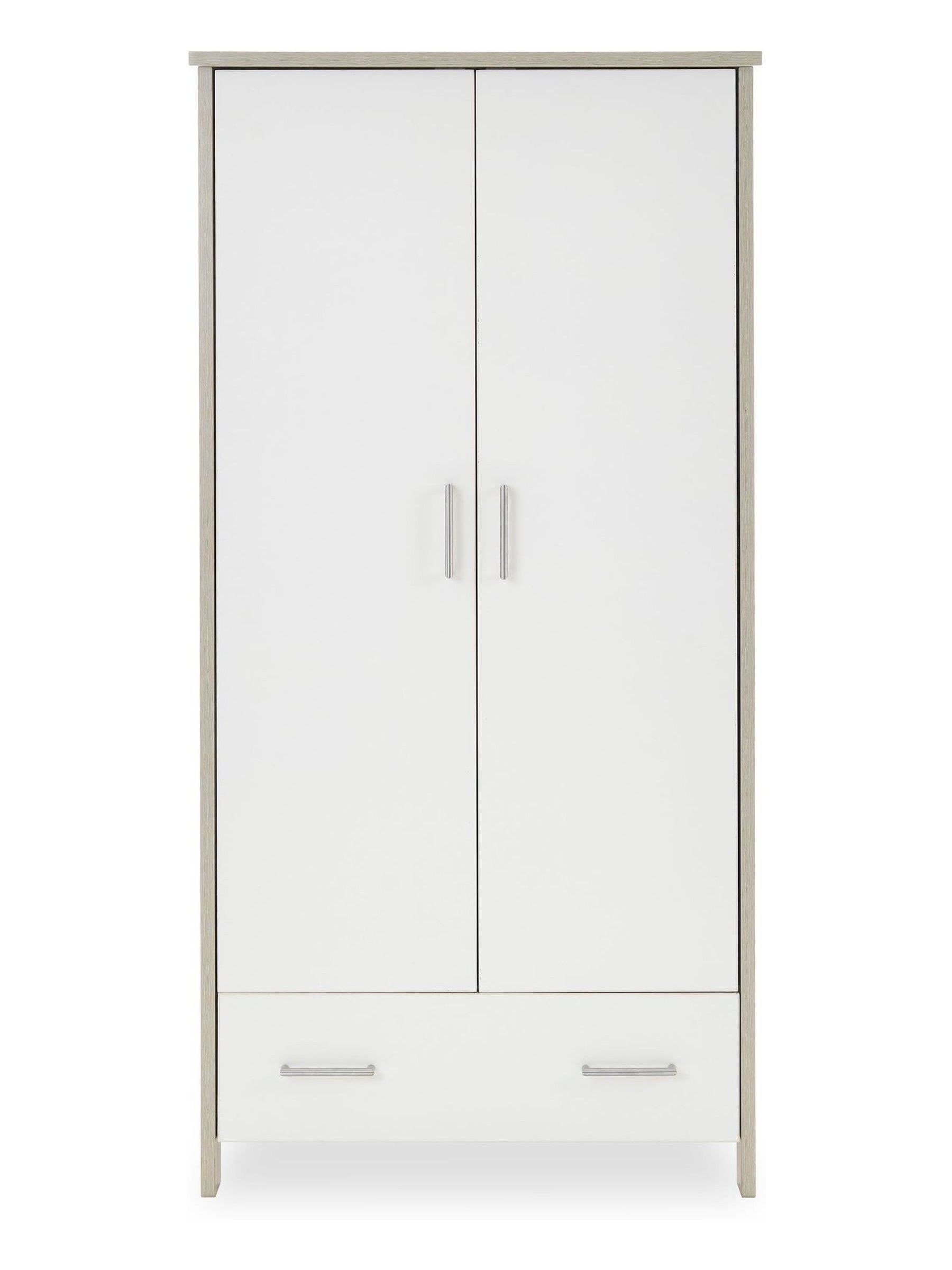 Obaby Grey Wash and White Nika Double Wardrobe - Image 2 of 4