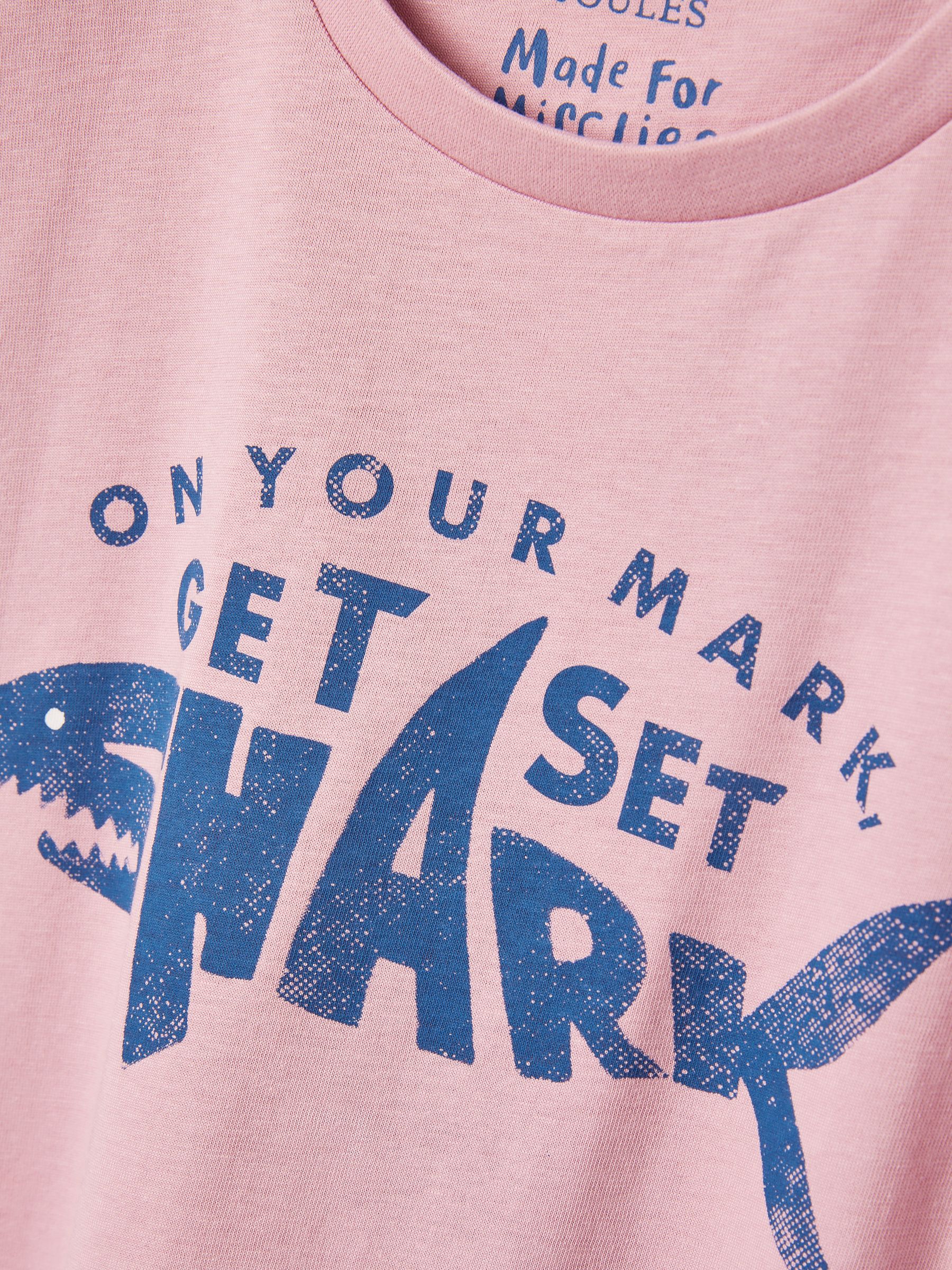 Boys' Ben Purple Short Sleeve T-Shirt - Image 4 of 5