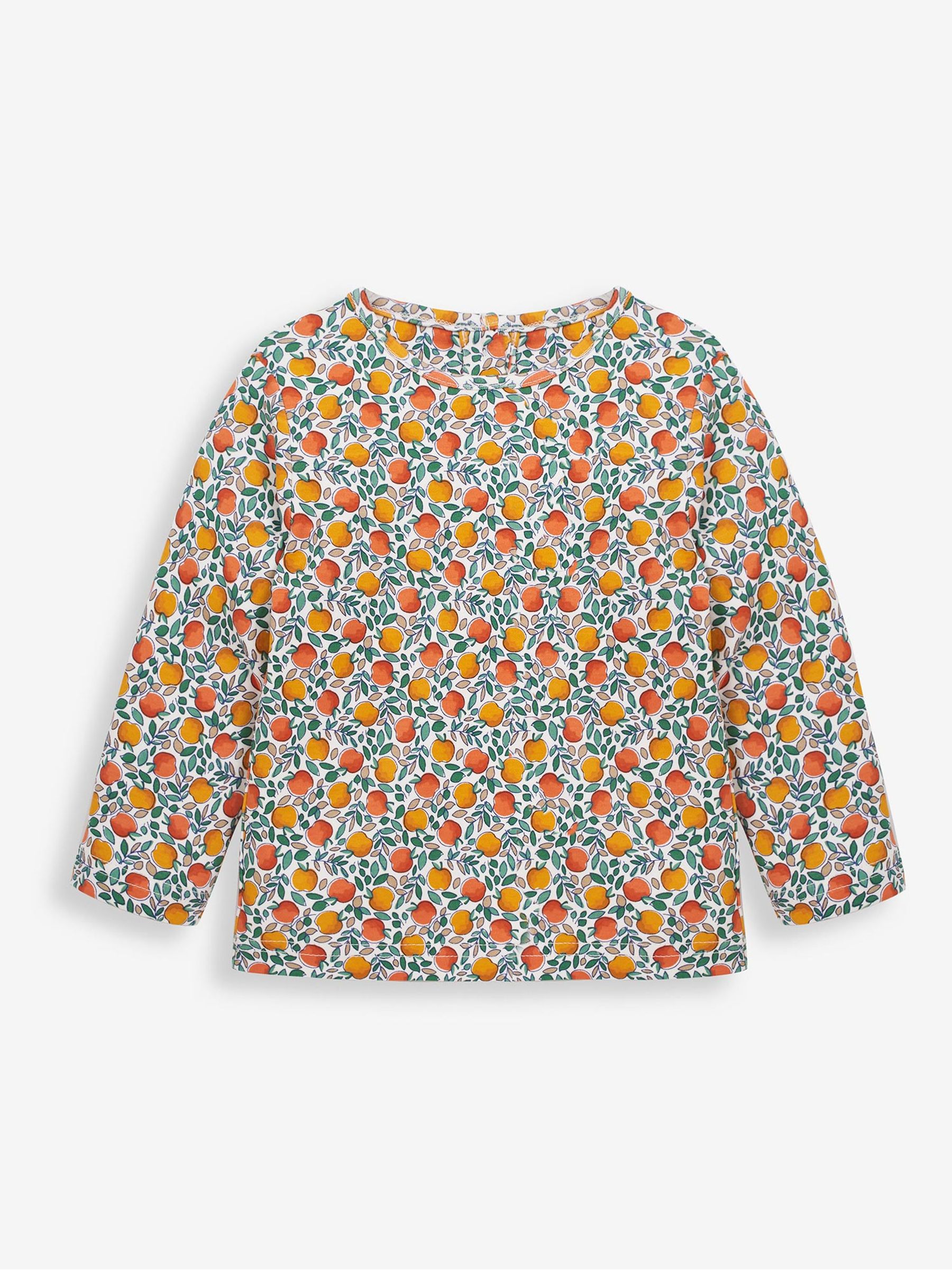 Rust 2-Piece Guinea Pig Pocket Pinny Dress & Top Set with Pet in Pocket - Image 3 of 6