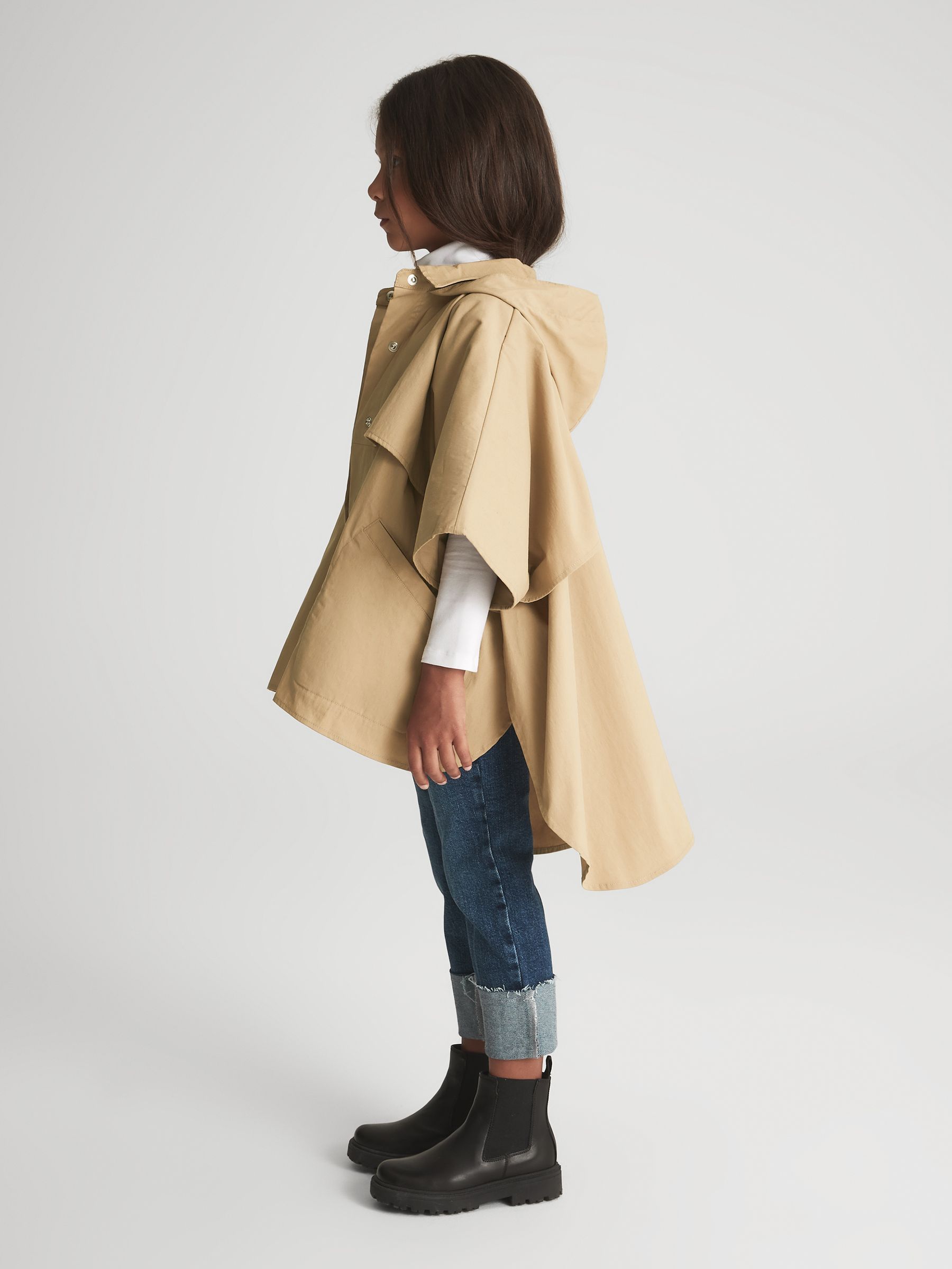 Senior Technical Poncho in Camel - Image 3 of 8
