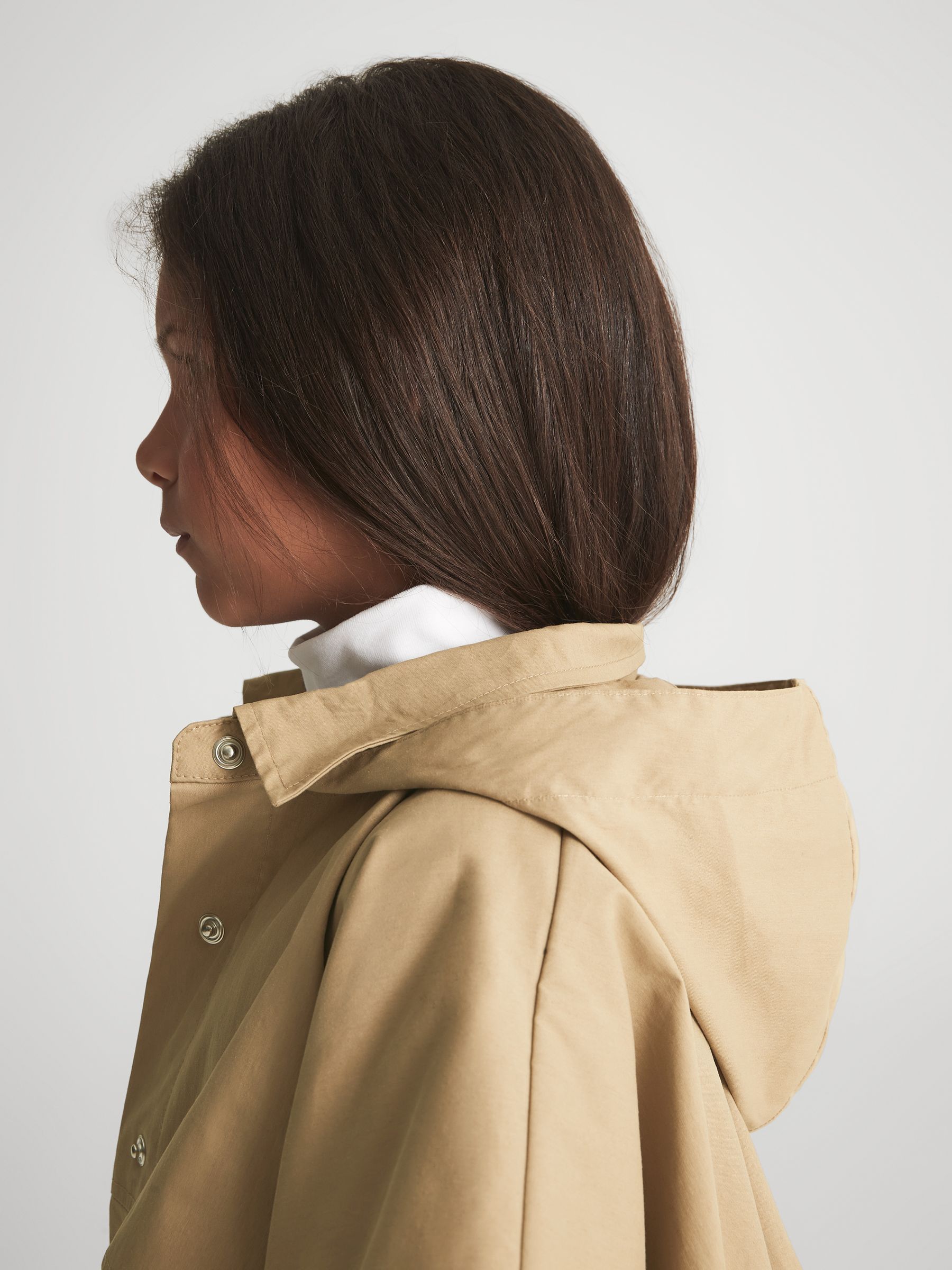 Senior Technical Poncho in Camel - Image 4 of 8