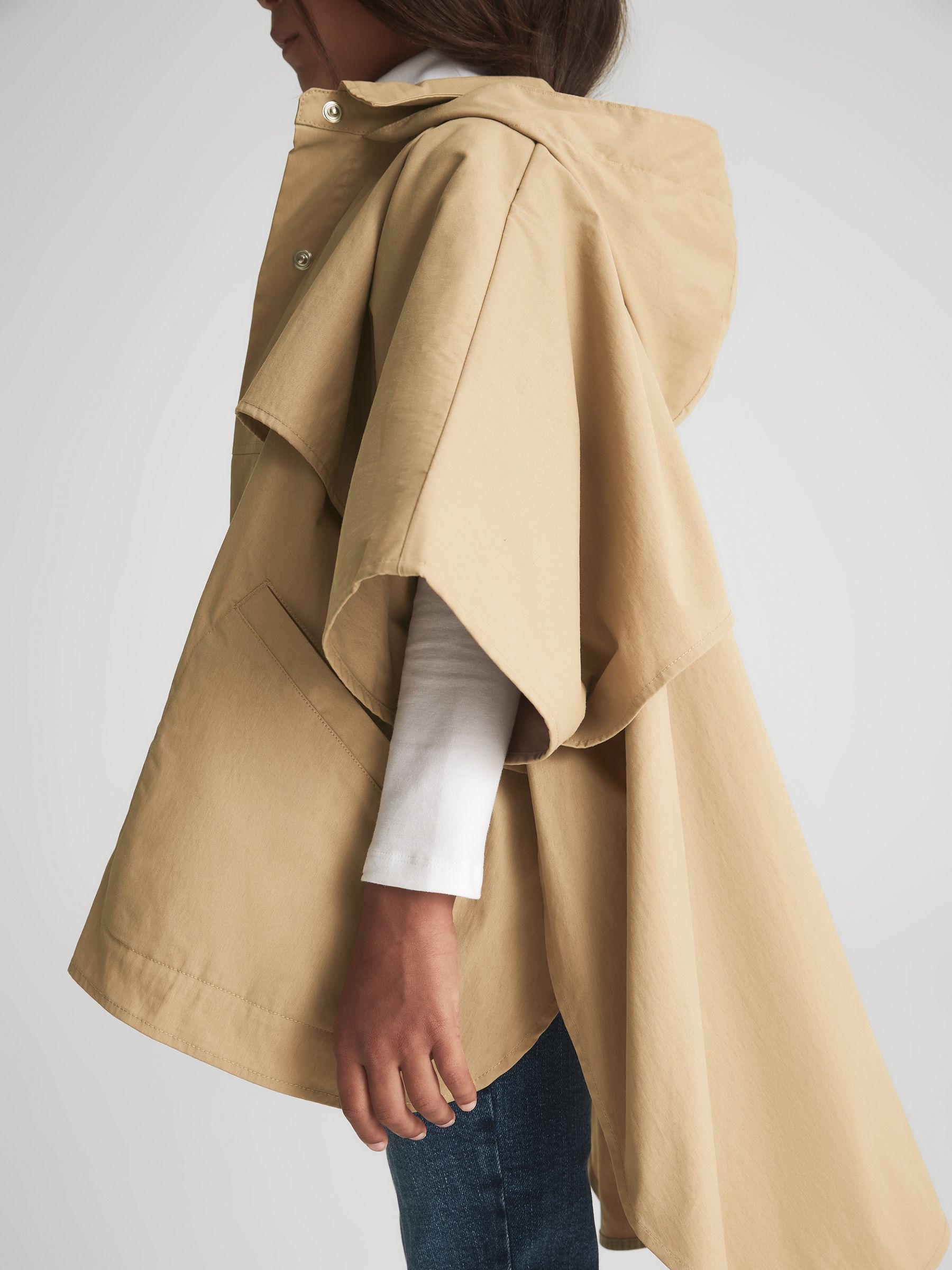 Senior Technical Poncho in Camel - Image 7 of 8