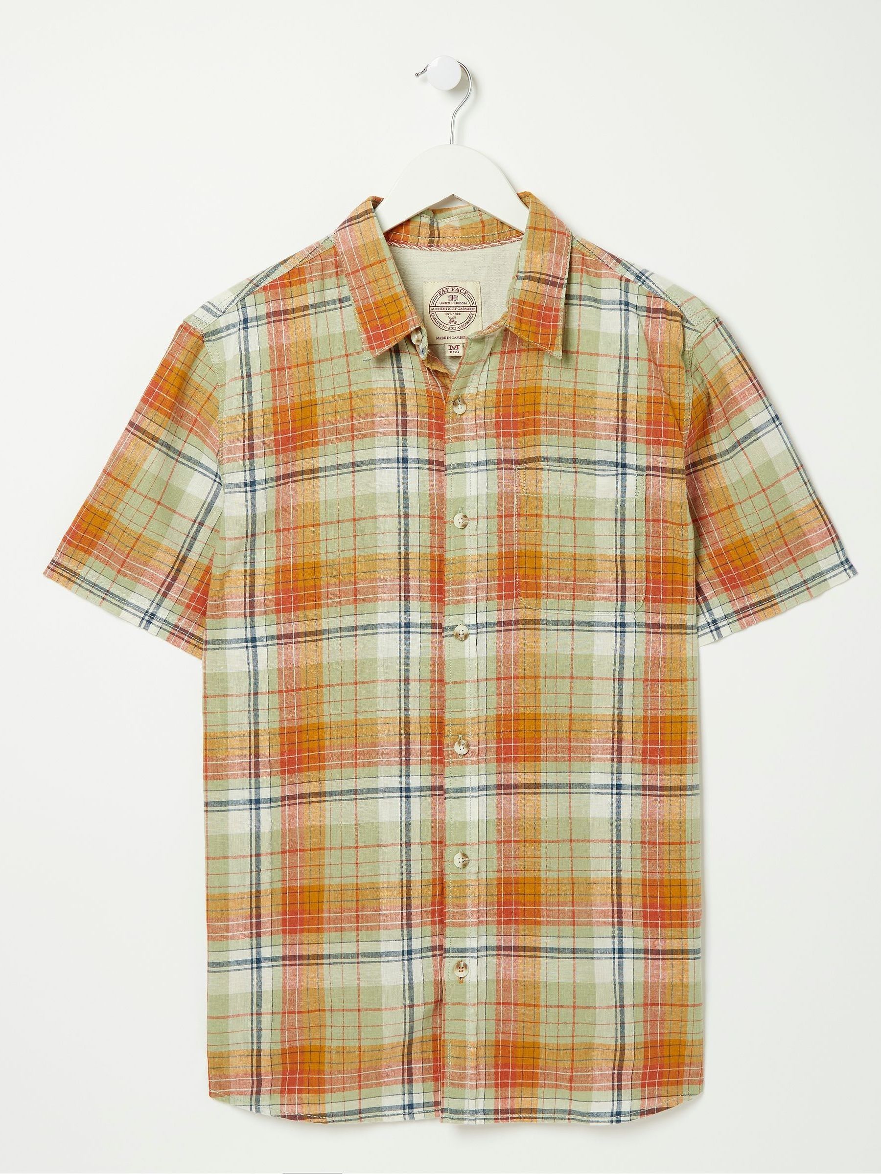 Green Fife Check Shirt - Image 4 of 4
