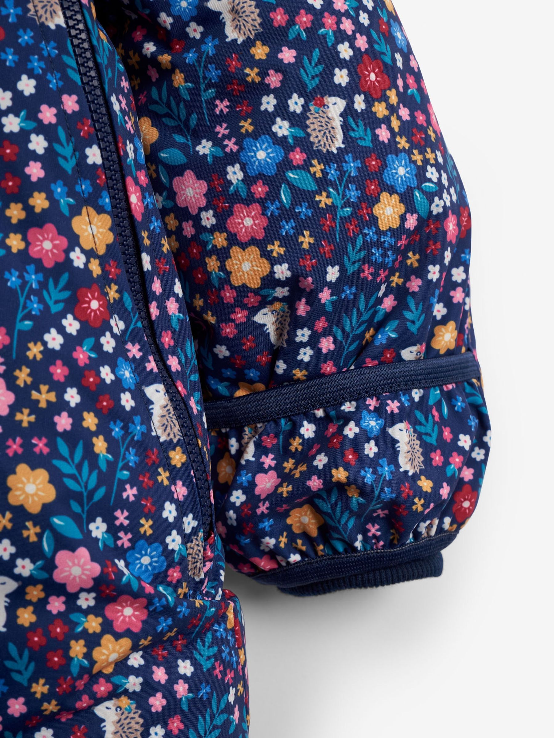Navy Blue Woodland Waterproof Fleece Lined Puddle Suit - Image 7 of 10