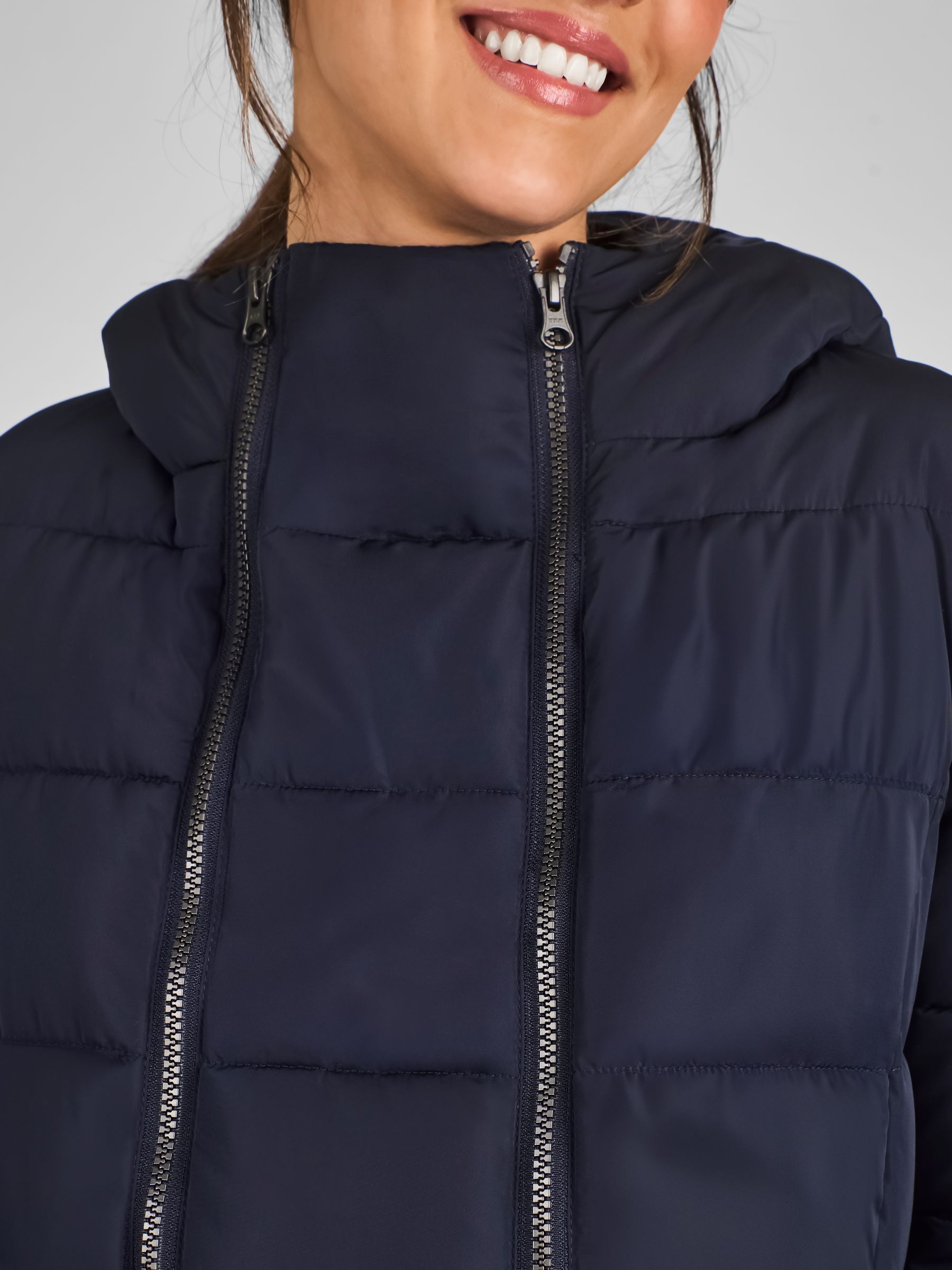 Navy Blue 2-in-1 Maternity Puffer Coat - Image 4 of 4