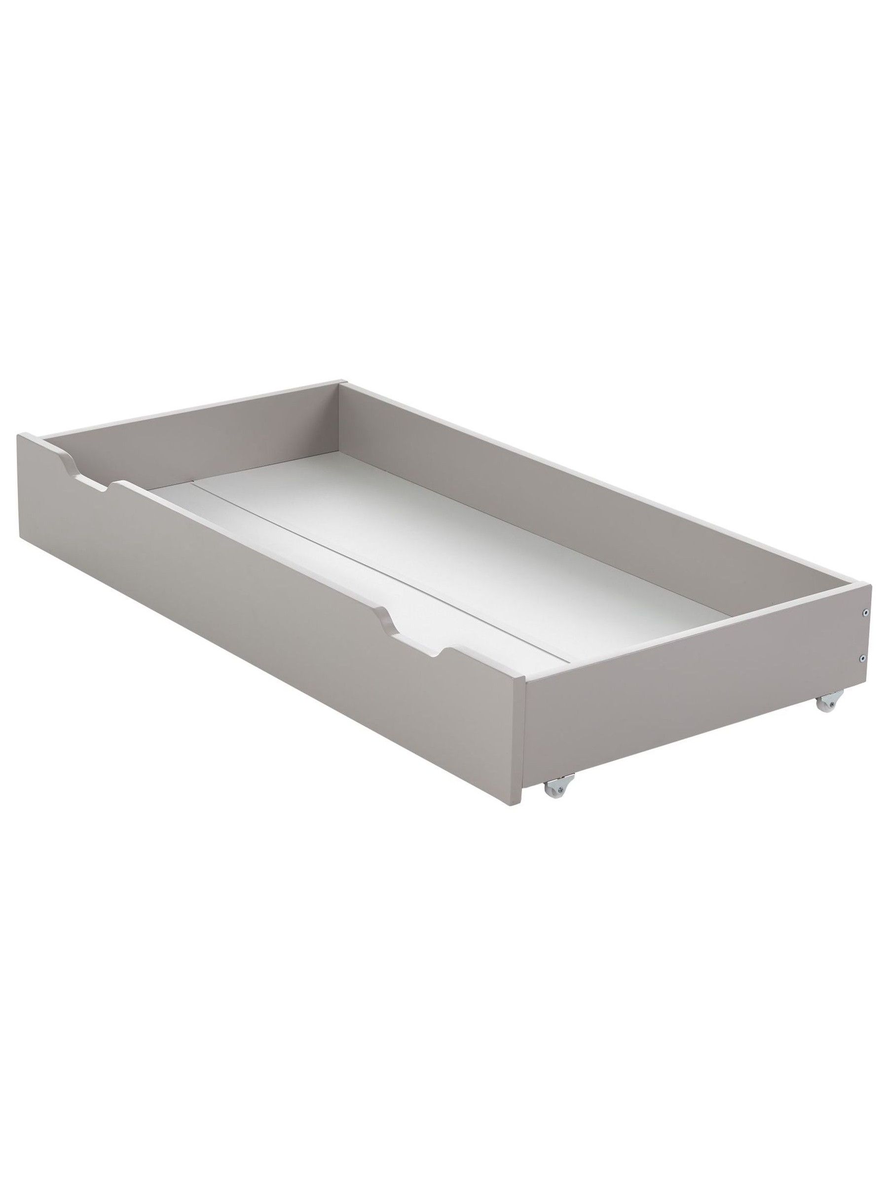 Obaby Grace Warm Grey Mini Cot Bed & Under Drawer - Image 4 of 4