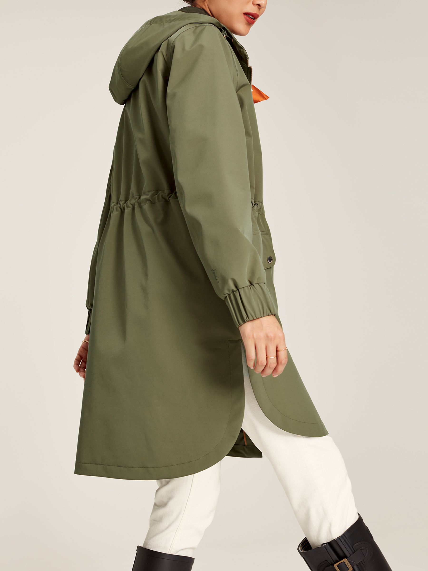 Elmfield Green Waterproof Raincoat With Hood - Image 4 of 7