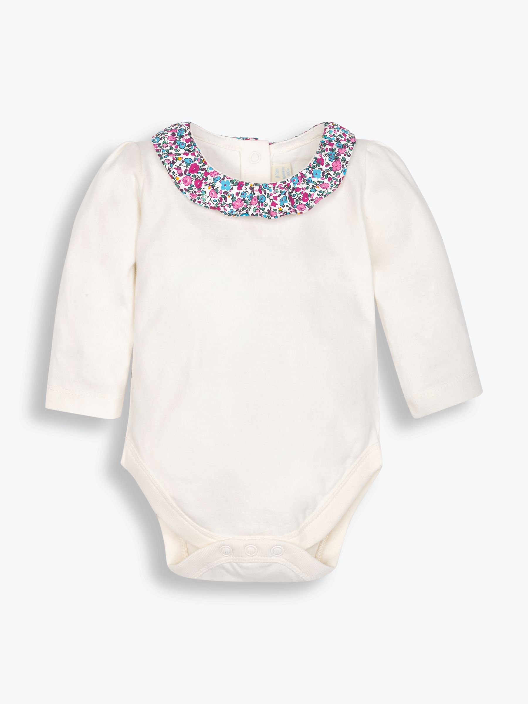 Cream Ditsy Floral Collar Body - Image 1 of 1