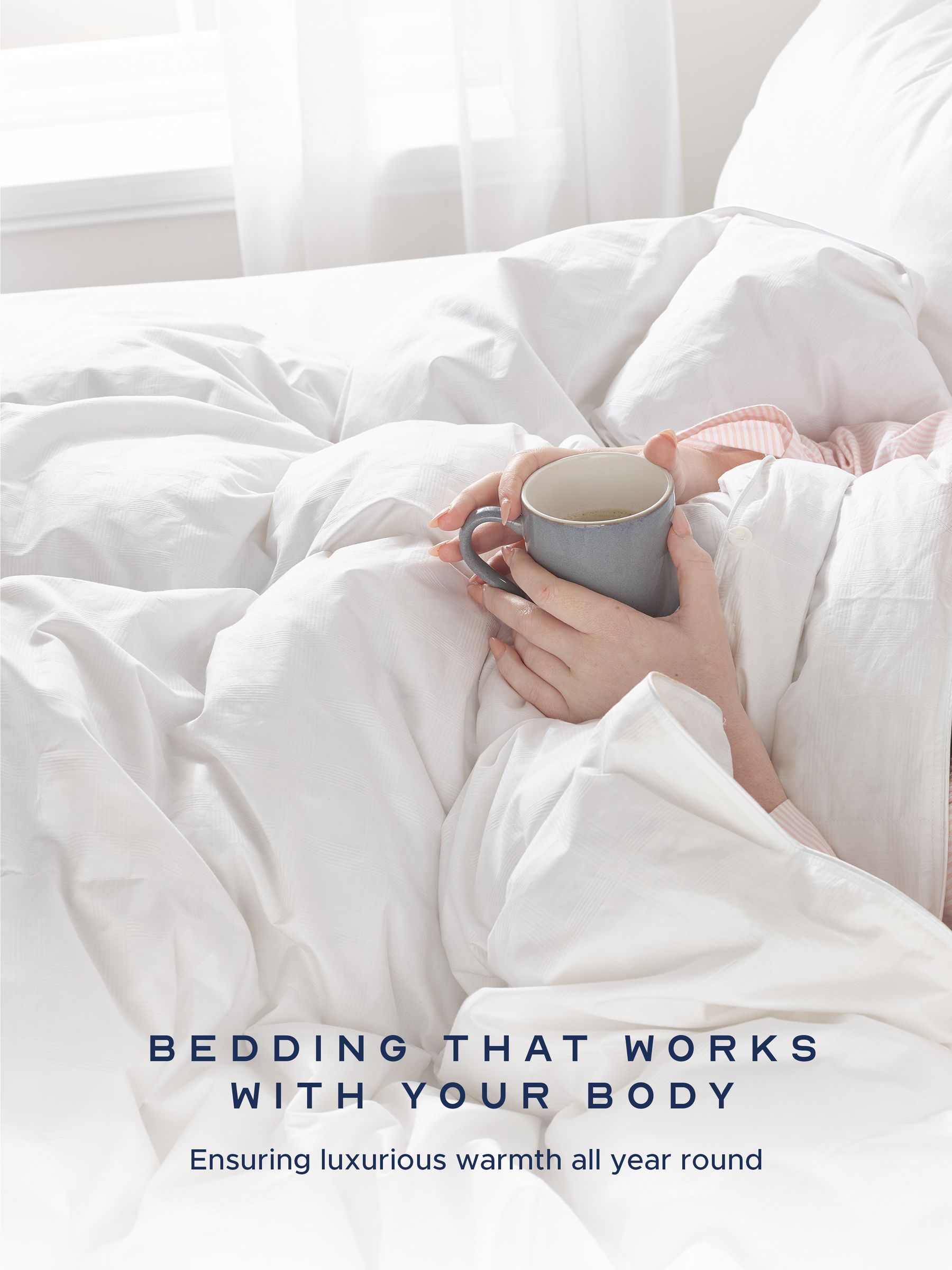 Snuggledown White Hungarian Goose Down 13.5 Tog All Season Duvet - Image 3 of 10