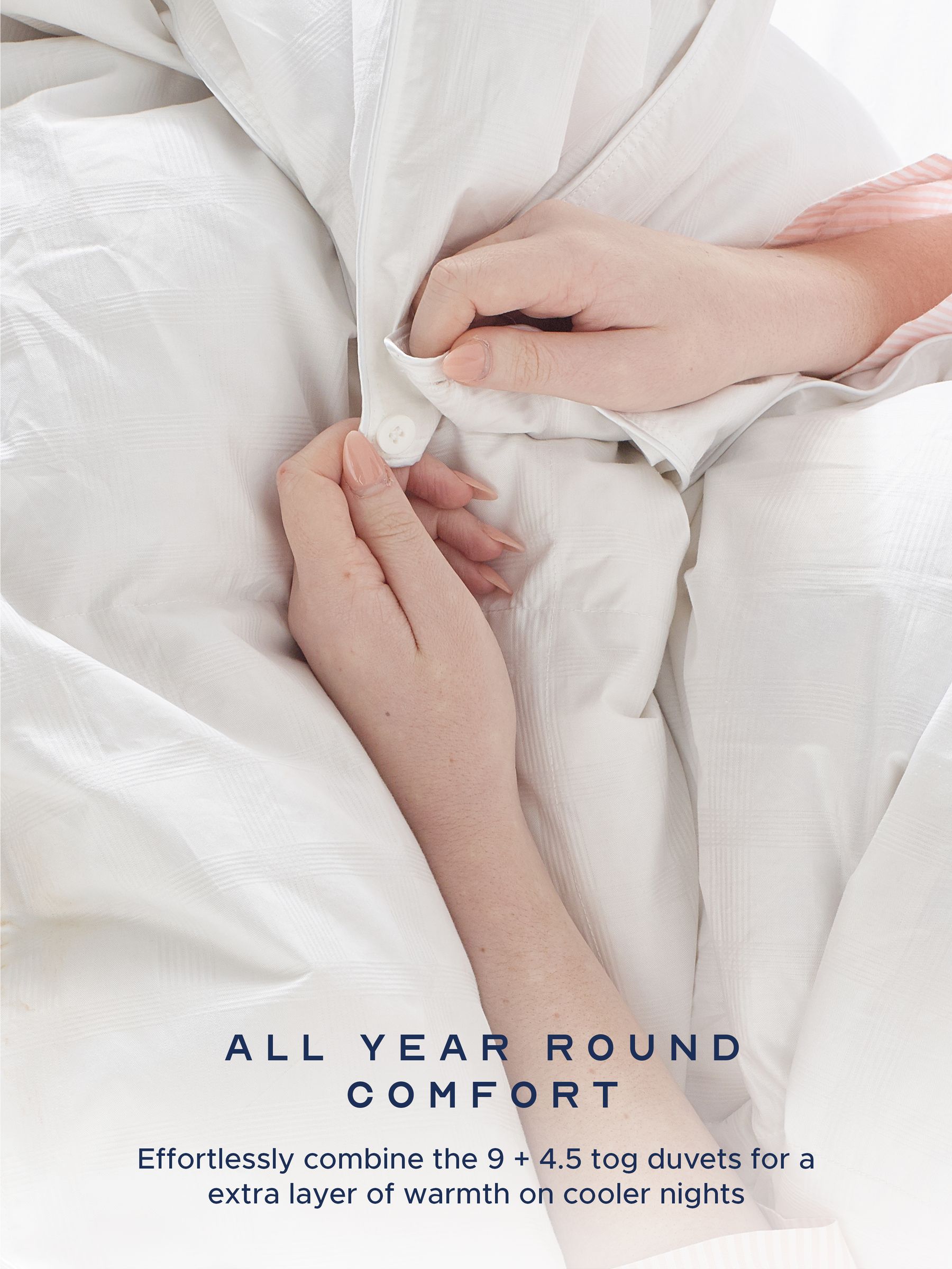 Snuggledown White Hungarian Goose Down 13.5 Tog All Season Duvet - Image 5 of 10