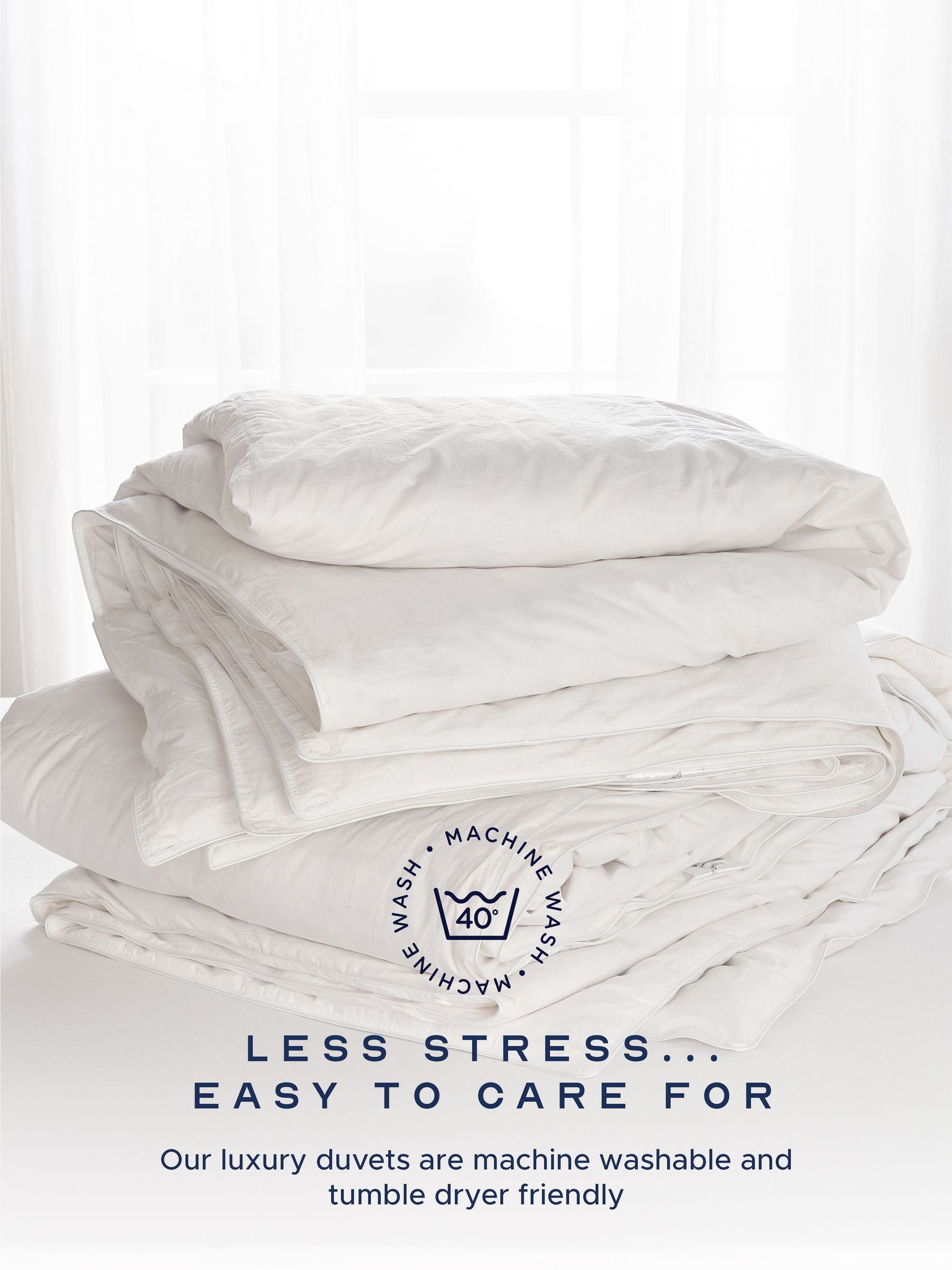 Snuggledown White Hungarian Goose Down 13.5 Tog All Season Duvet - Image 8 of 10