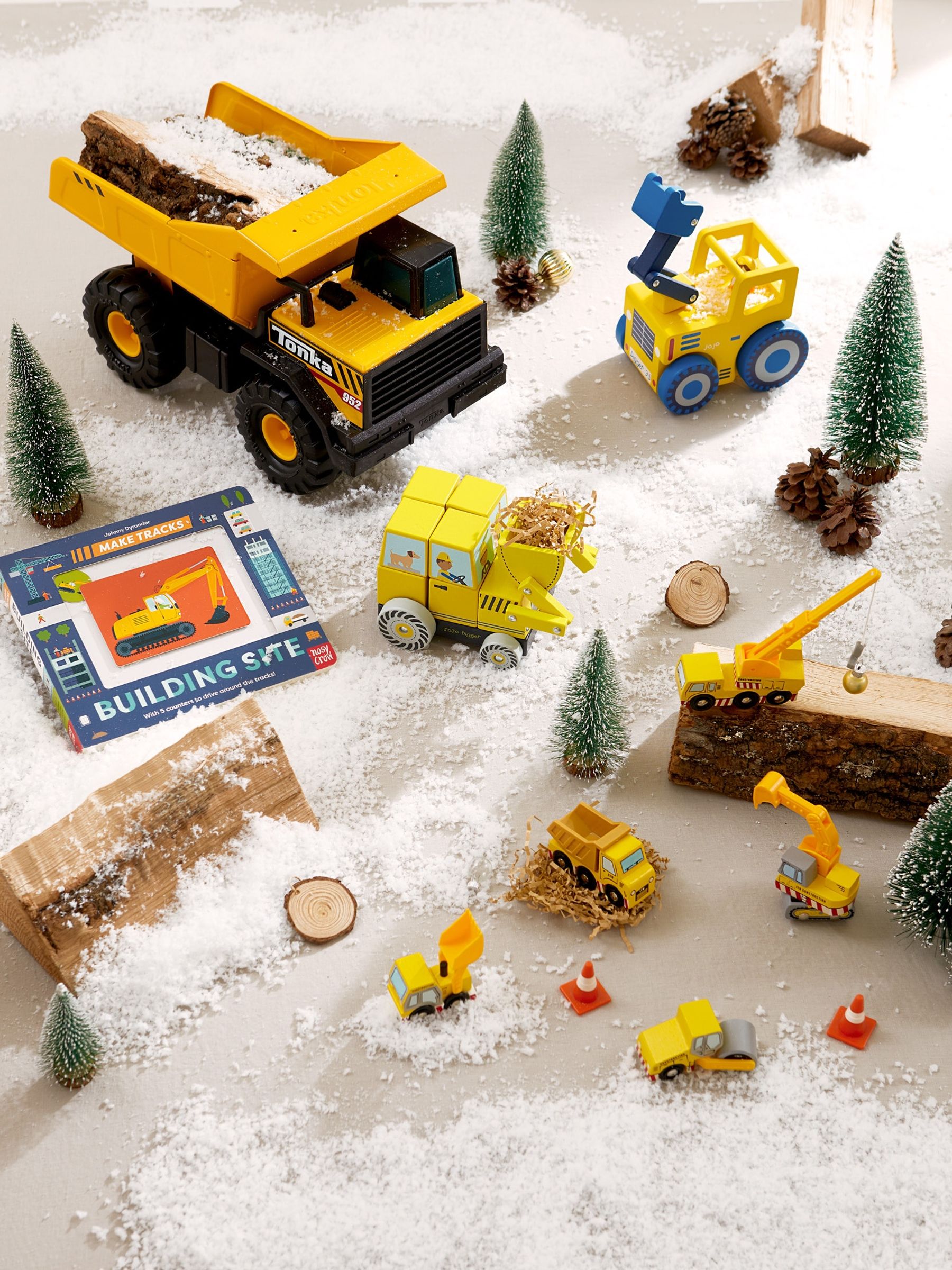 Digger Wooden Block Stacker - Image 5 of 5