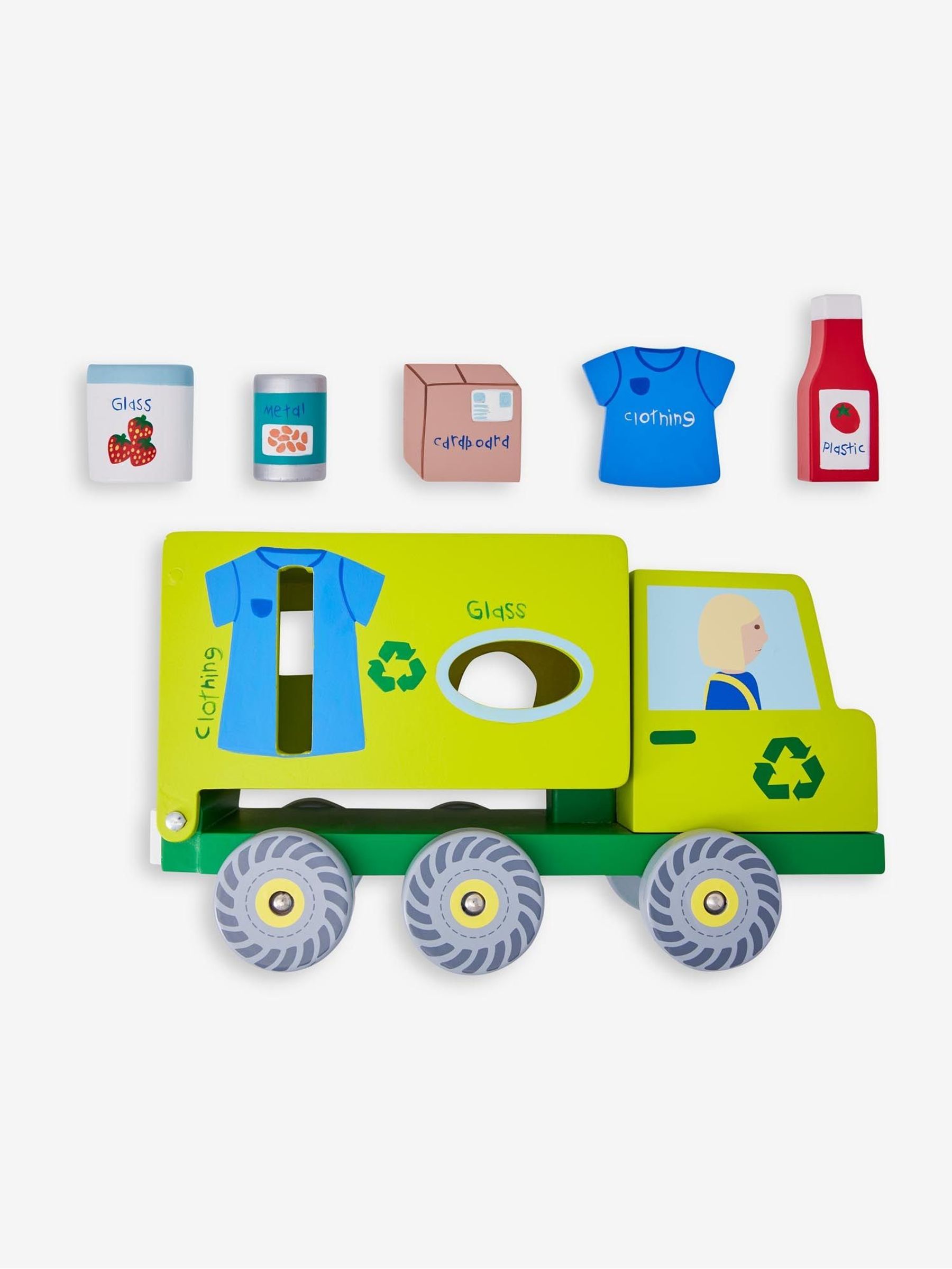 Wooden Recycling Truck Sorter - Image 1 of 4