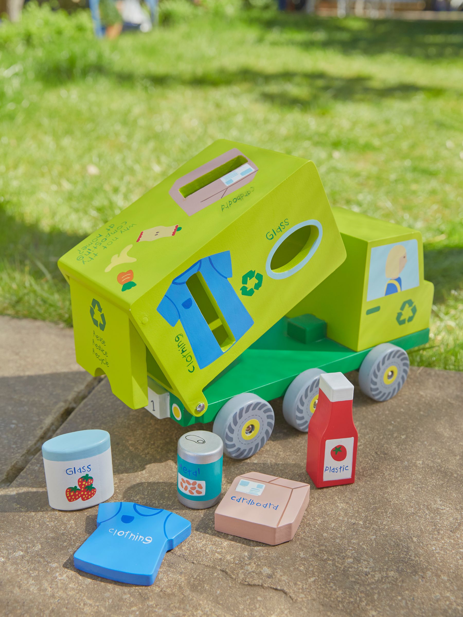 Wooden Recycling Truck Sorter - Image 3 of 4