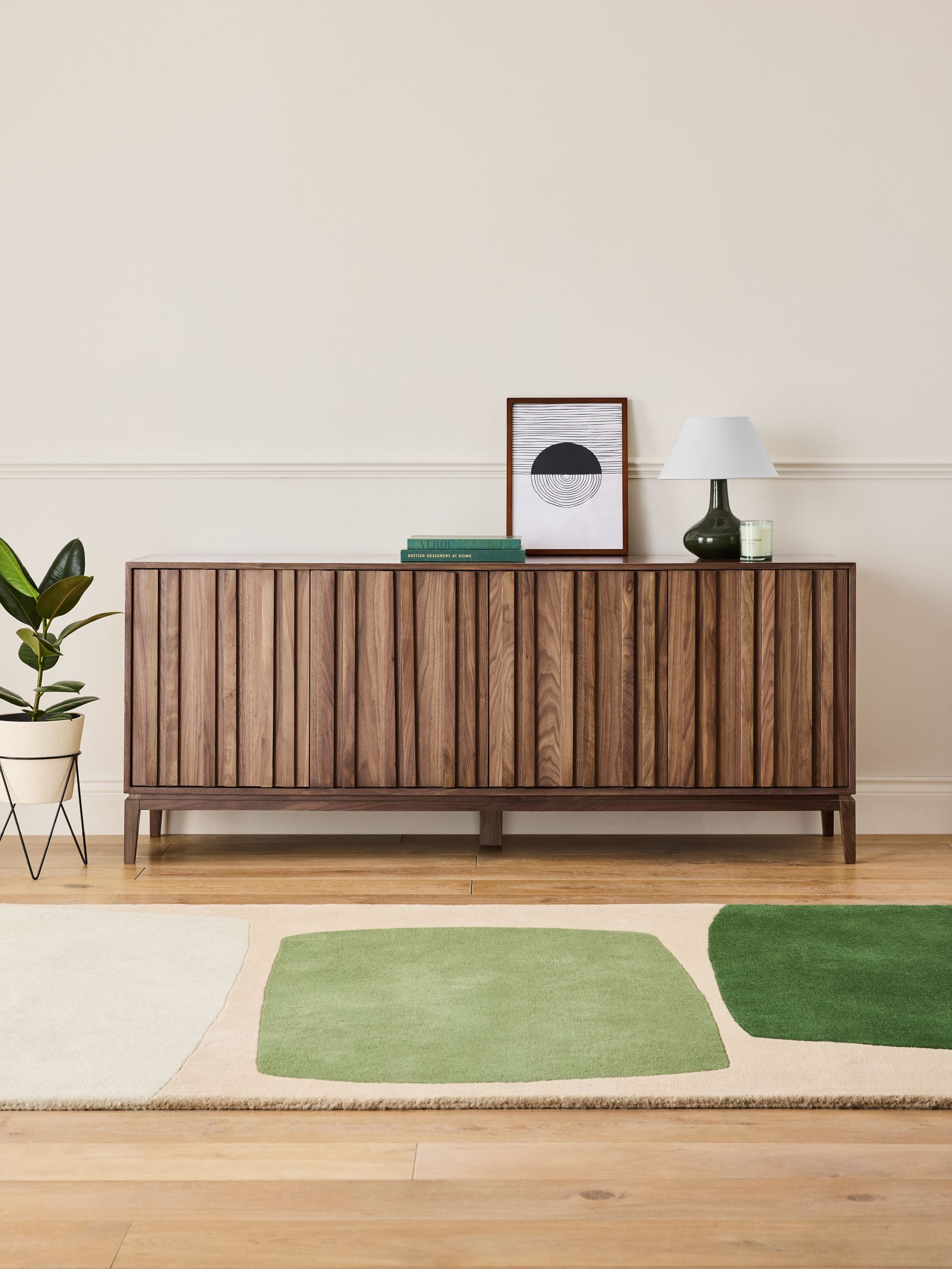 Jasper Conran London Walnut Belgrave Large Sideboard | Made