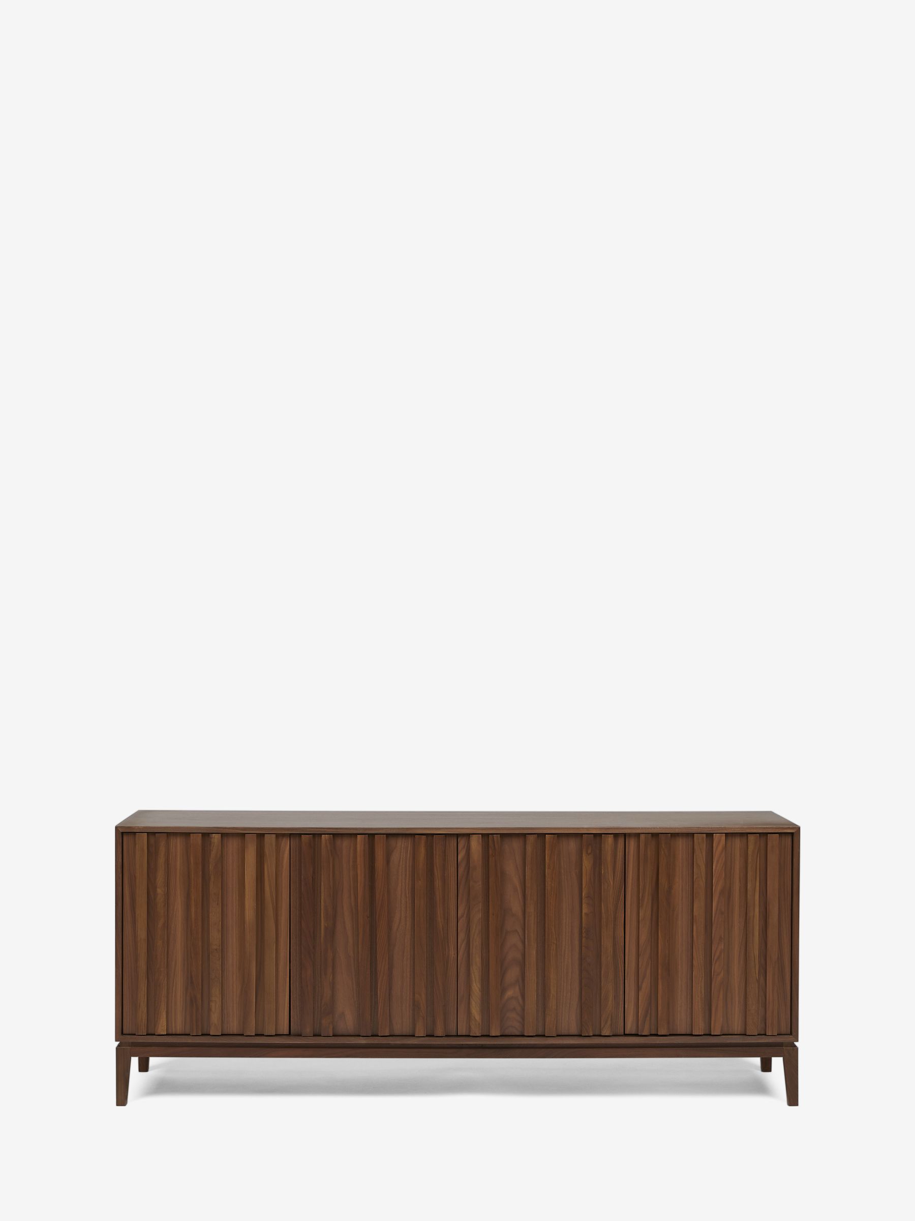 Jasper Conran London Walnut Belgrave Large Sideboard - Image 2 of 7
