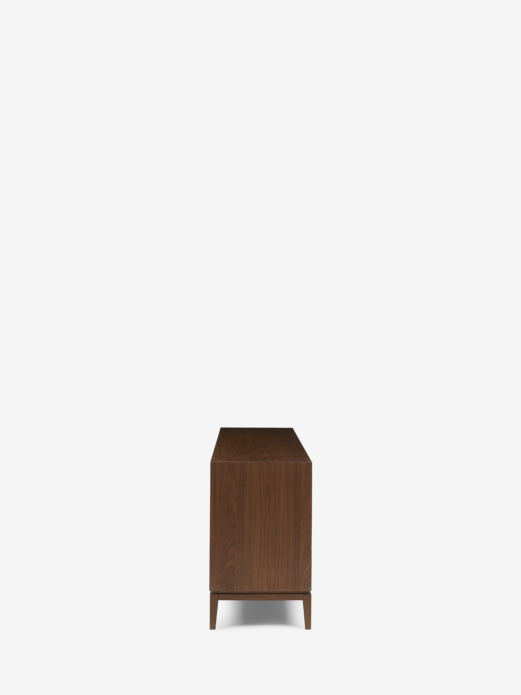 Jasper Conran London Walnut Belgrave Large Sideboard - Image 4 of 7