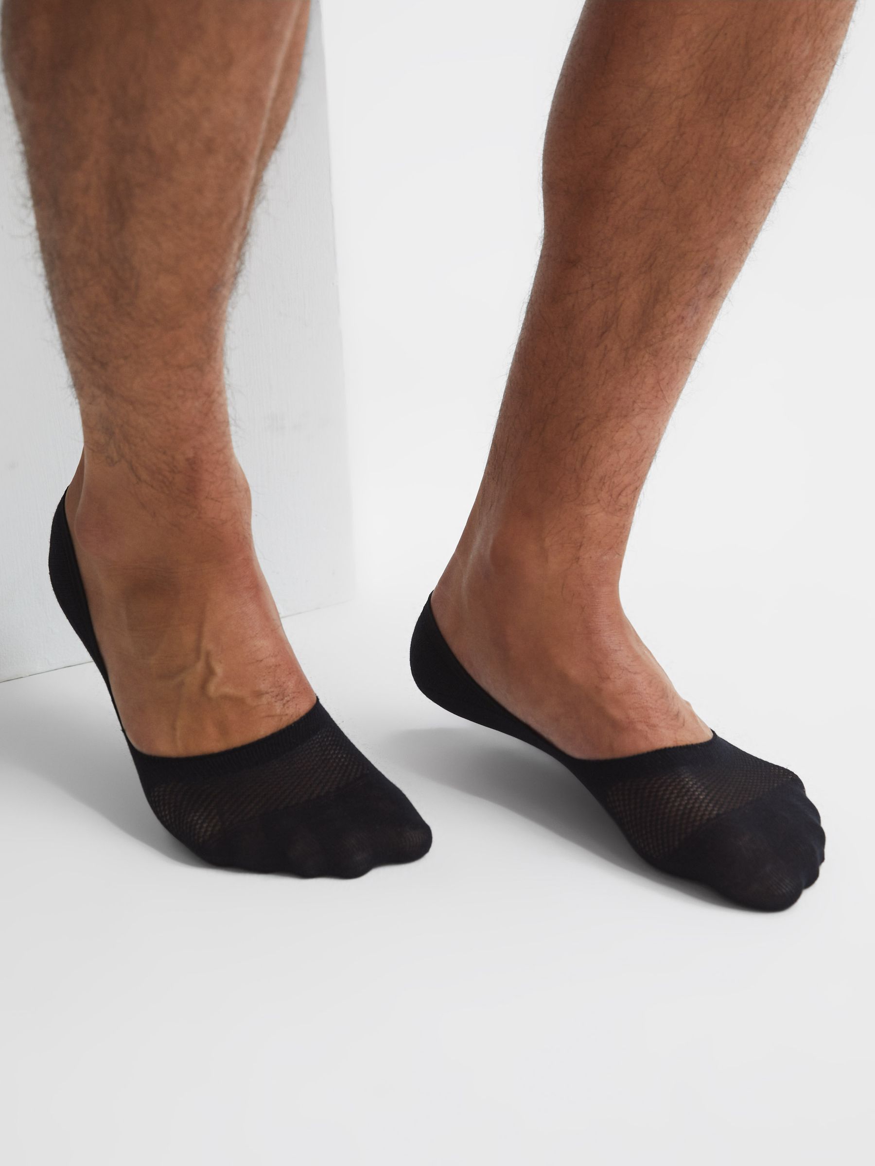 Trainer Socks in Black - Image 2 of 2