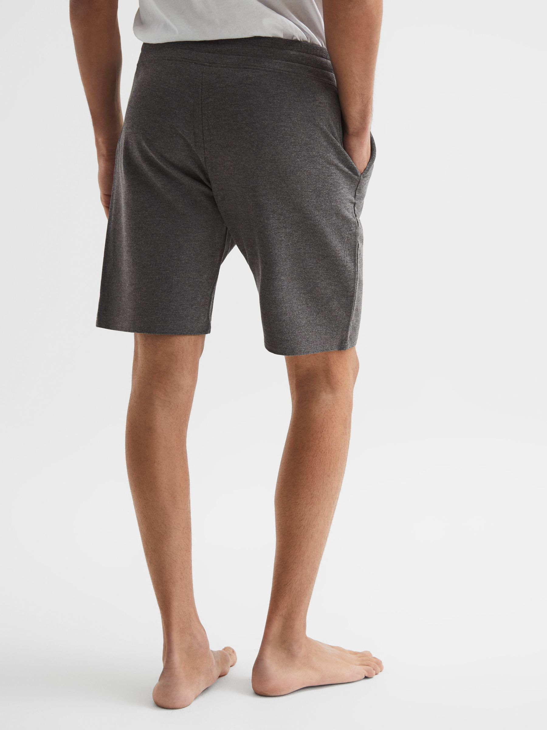 Short en jersey gris foncé - Image 5 of 6