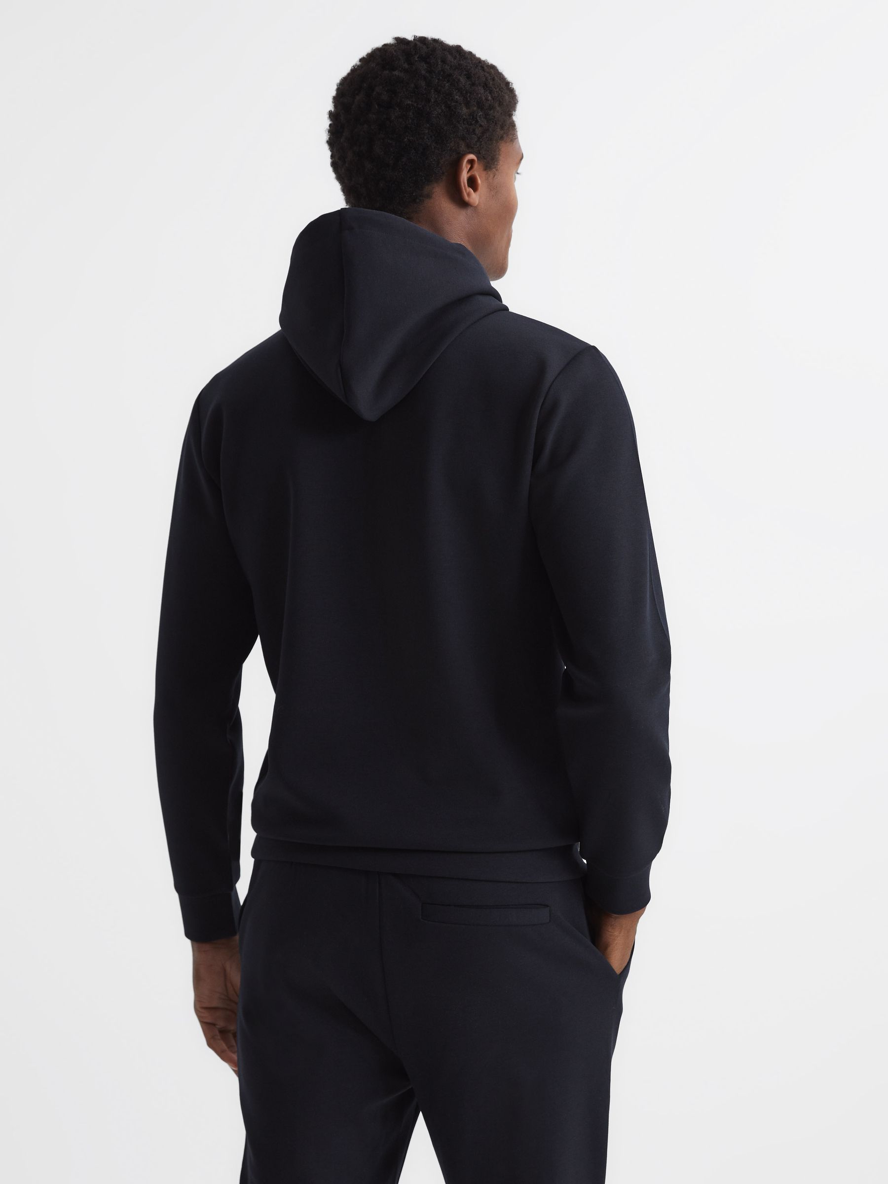 Logo Loungewear Hoodie in Navy - Image 5 of 5