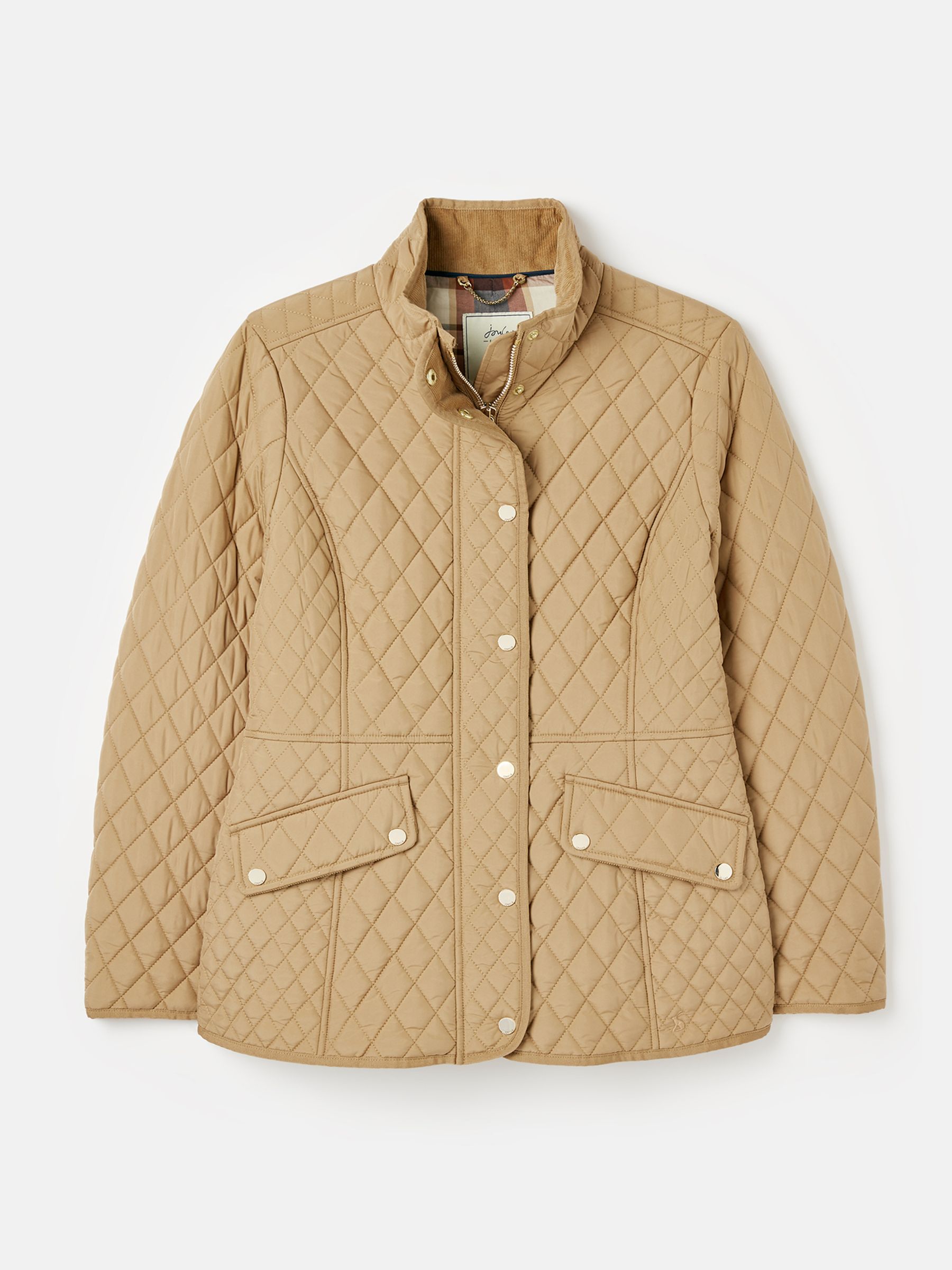 Allendale Brown Showerproof Diamond Quilted Jacket - Image 1 of 1