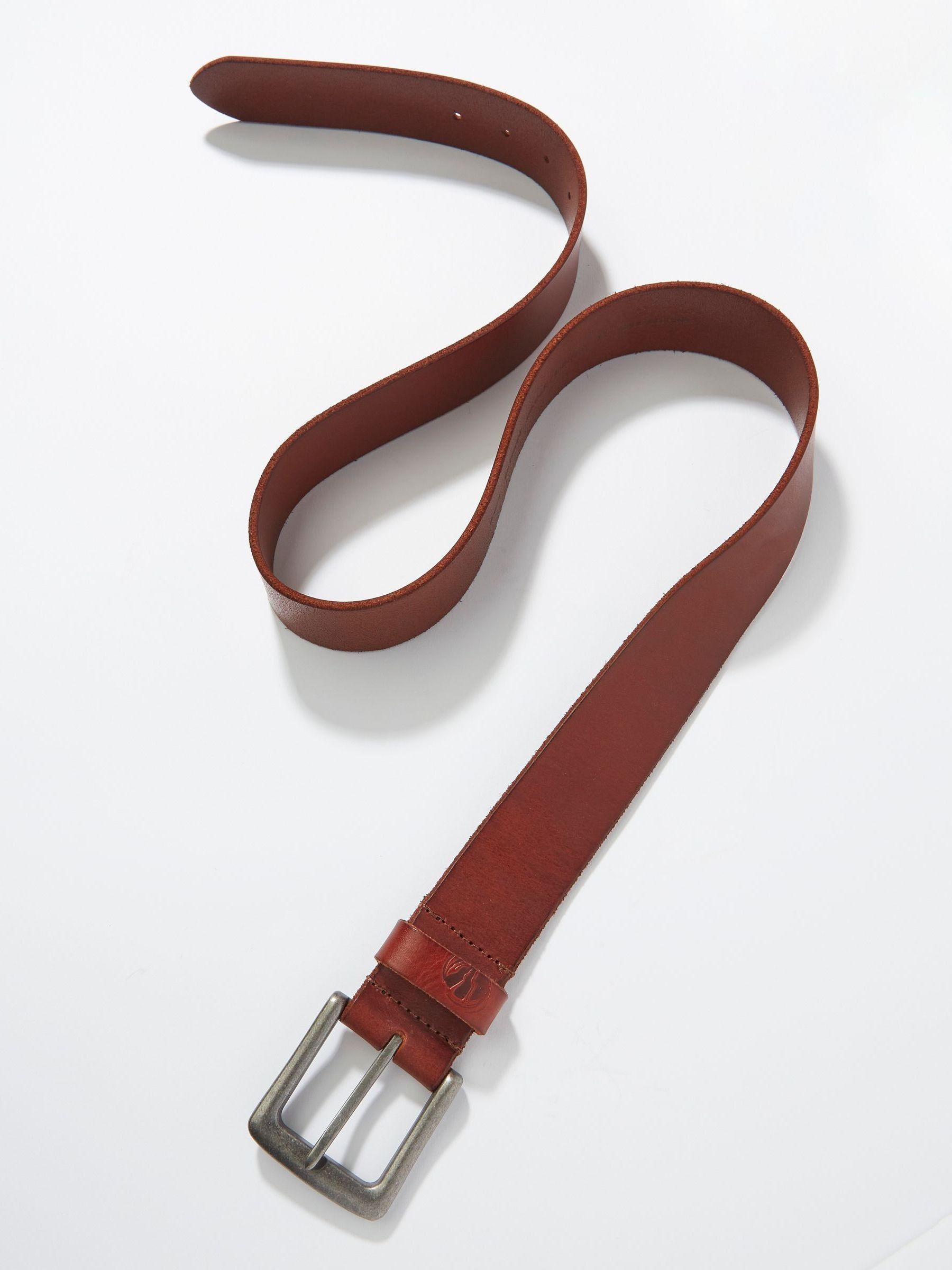 Tan Brown Italian Leather Belt - Image 2 of 2