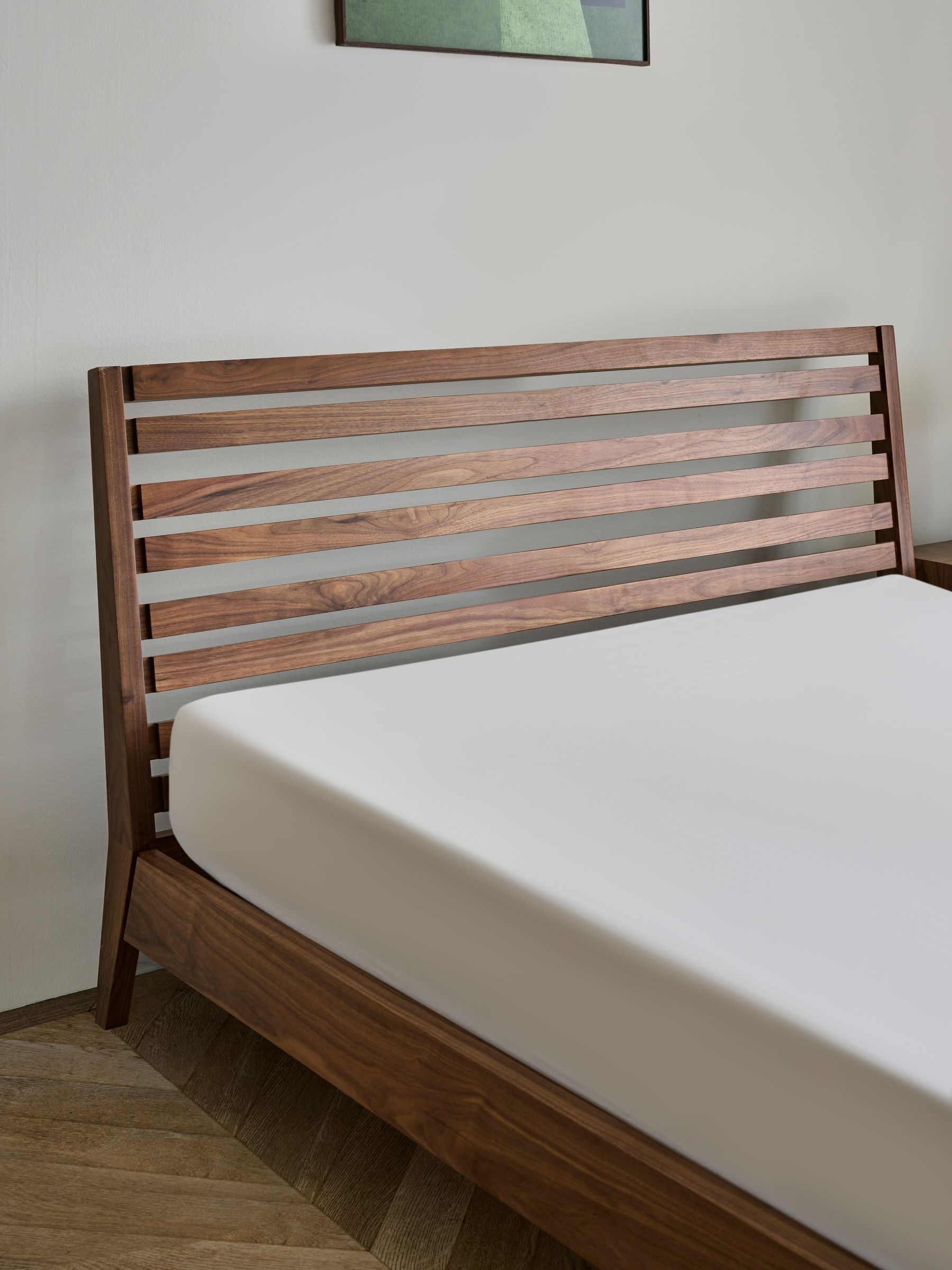Jasper Conran London Brown Belgrave Walnut Bed Frame - Image 3 of 5