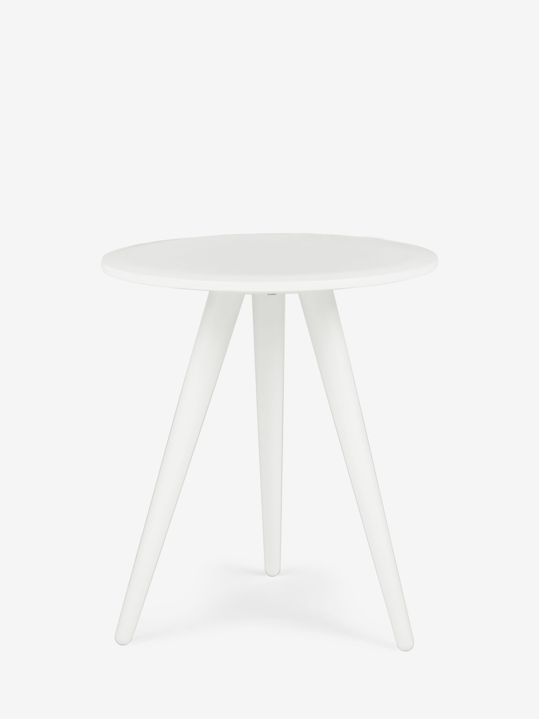Jasper Conran London White Bray Side Table - Image 2 of 5