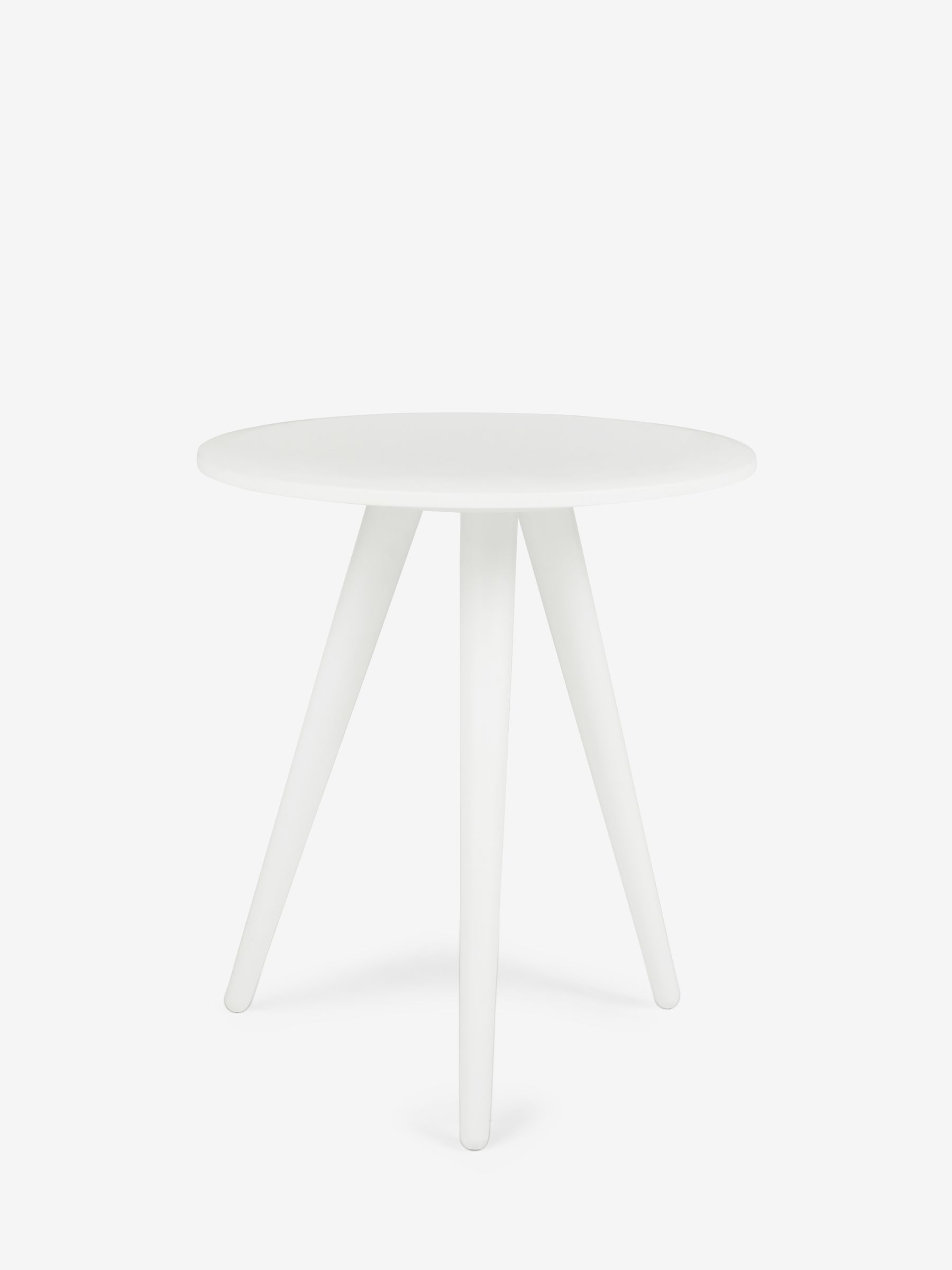 Jasper Conran London White Bray Side Table - Image 3 of 5