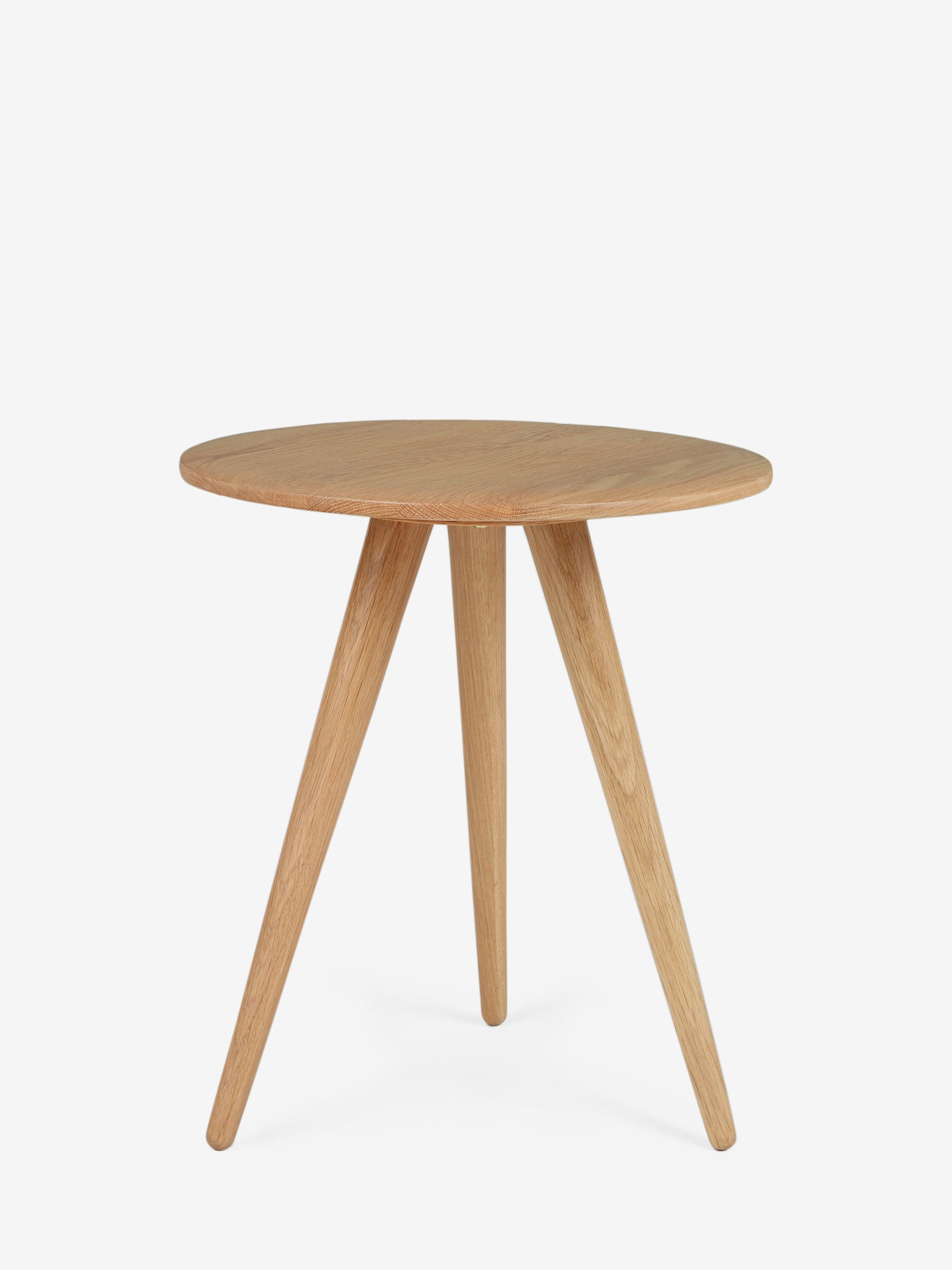 Jasper Conran London Brown Bray Side Table - Image 2 of 6