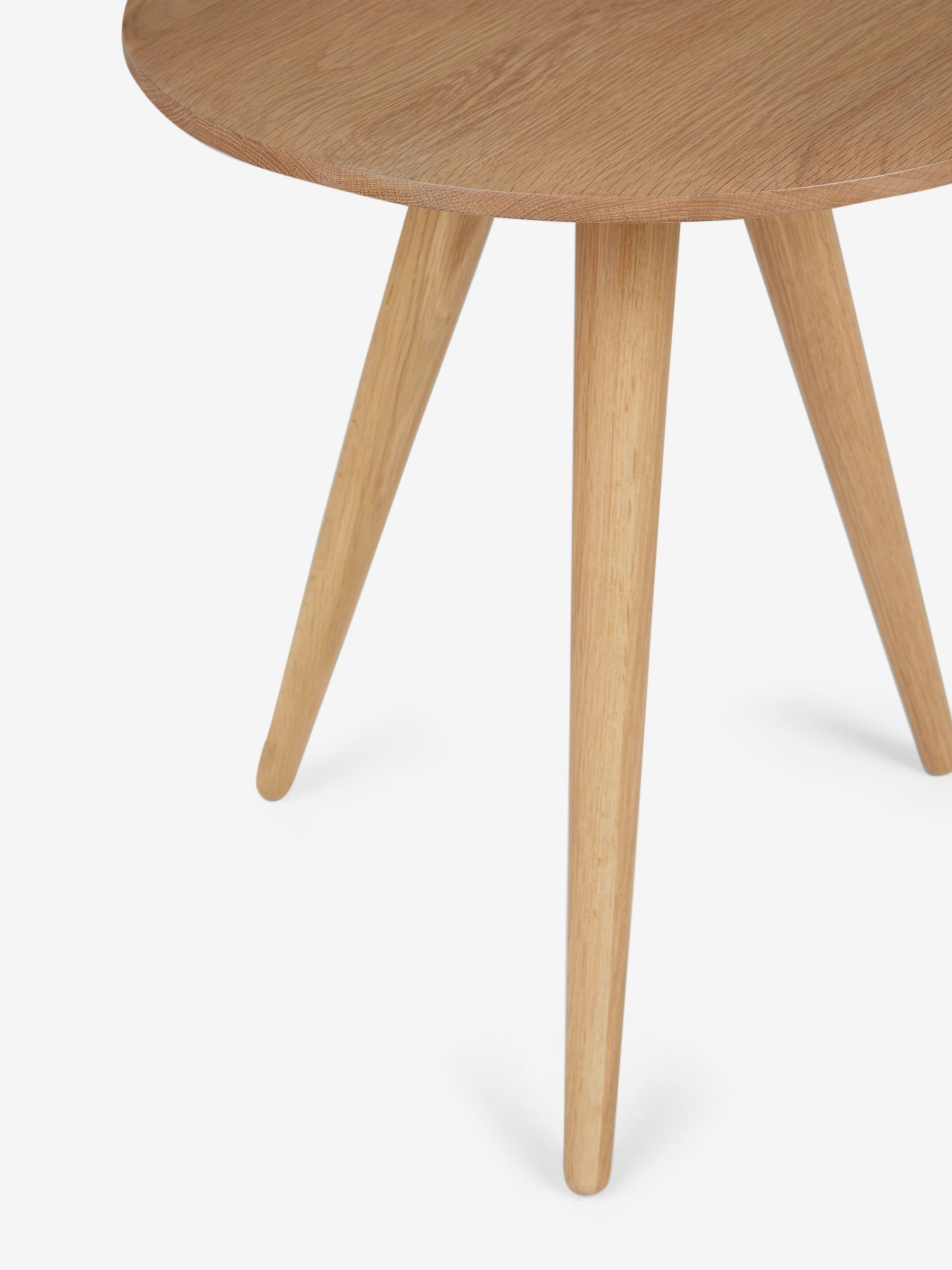 Jasper Conran London Brown Bray Side Table - Image 4 of 6