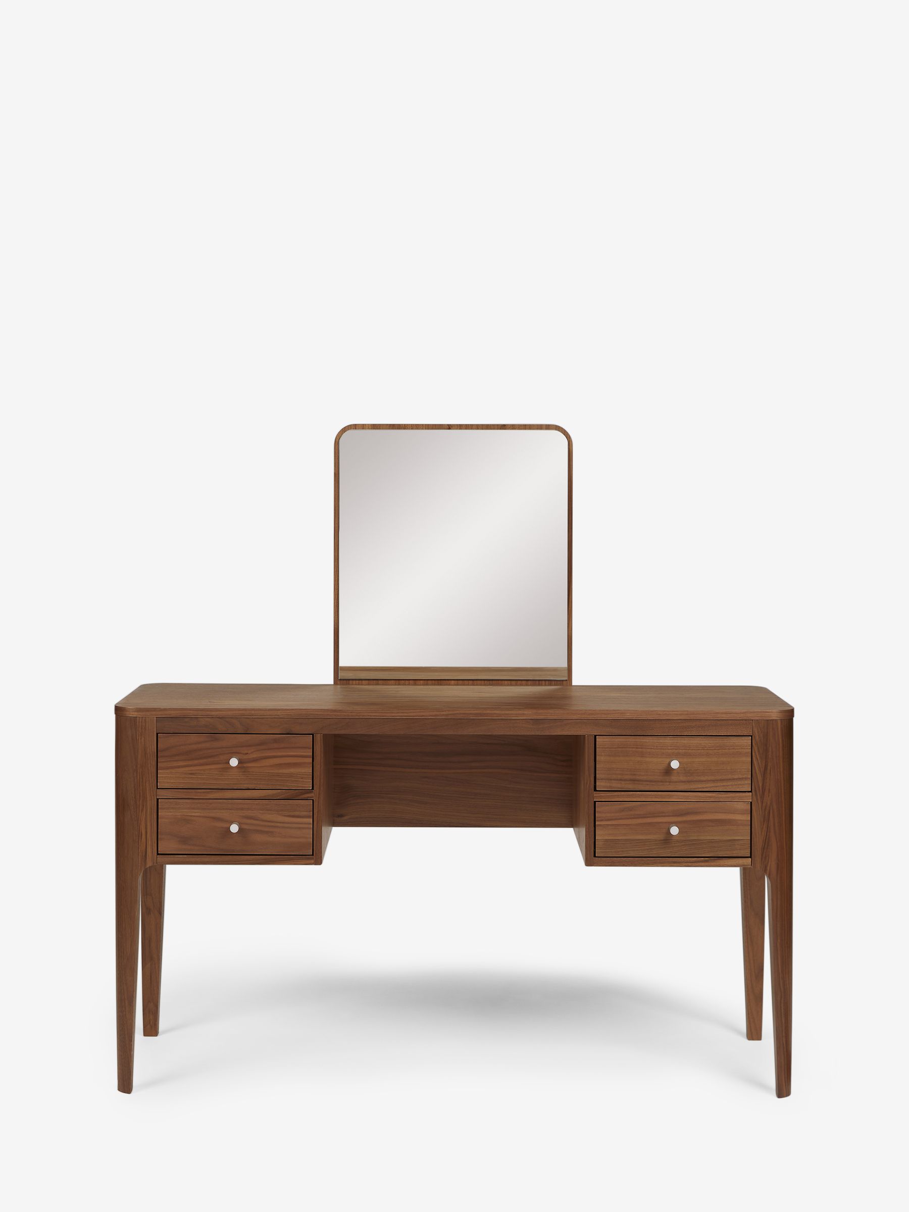 Jasper Conran London Brown Belgrave Walnut Dressing Table - Image 2 of 7