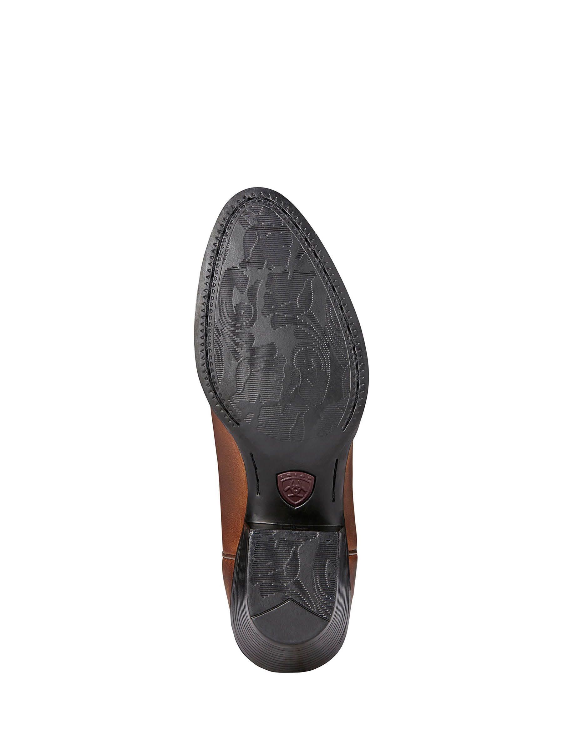Ariat Brown Ariat Heritage Toe Western Boots - Image 4 of 4
