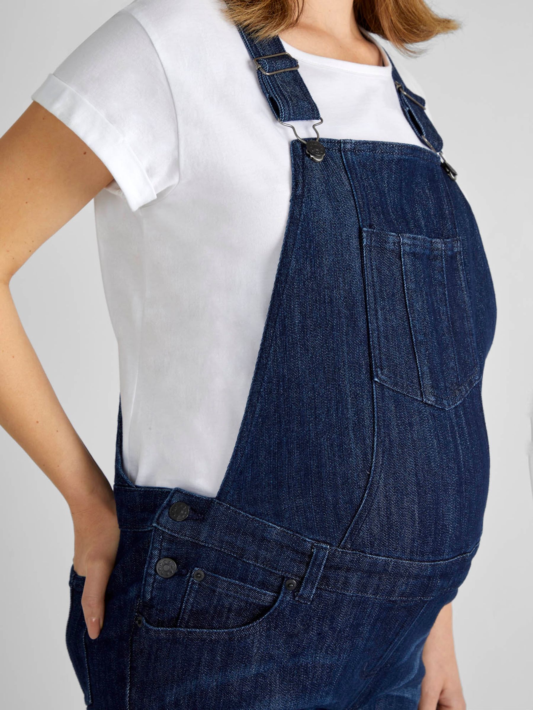 Indigo Blue Denim Dungarees - Image 4 of 4