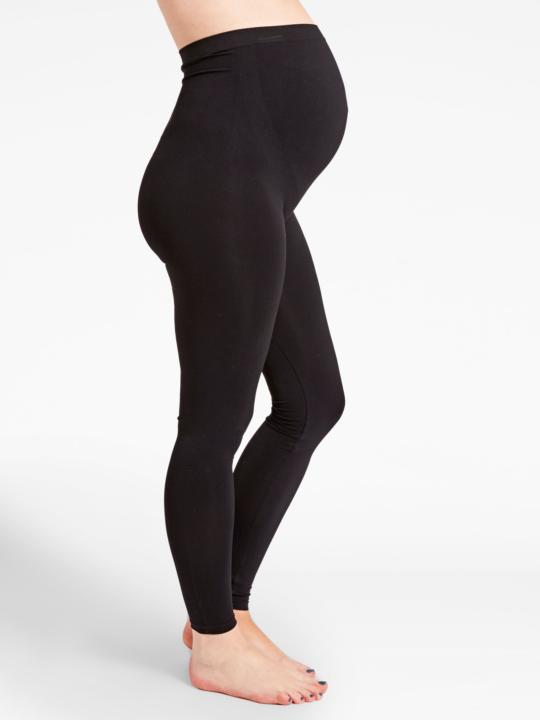 Black Supersoft Maternity Leggings - Image 2 of 2