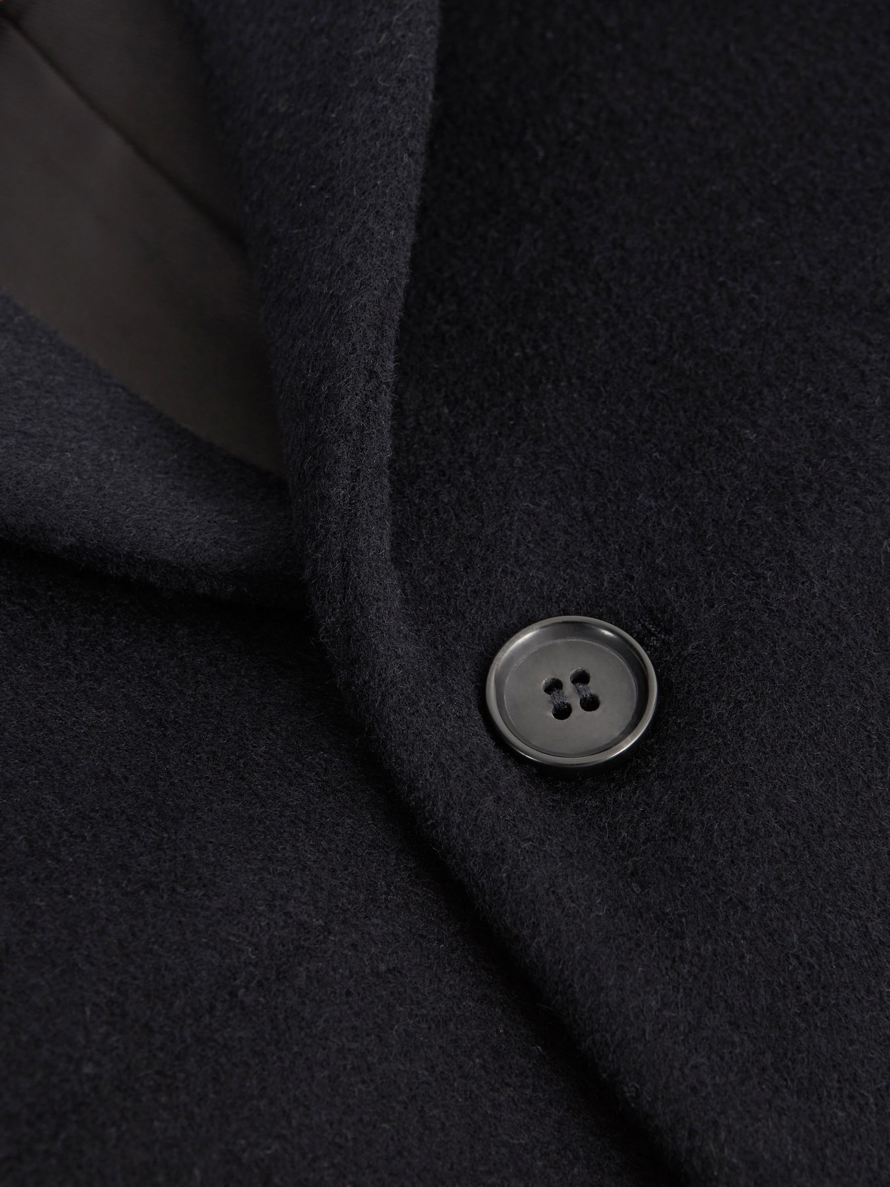 13-14 yrs Single Breasted Overcoat in Navy - Image 6 of 6