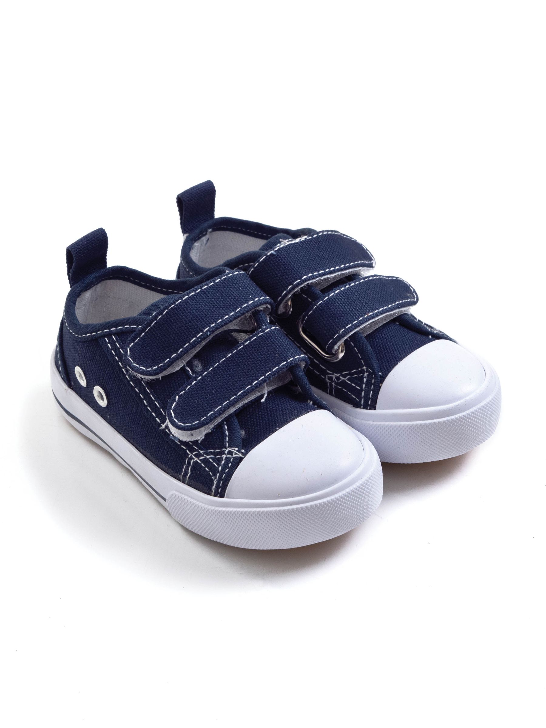 Navy Kids' Canvas Pumps - Image 1 of 1
