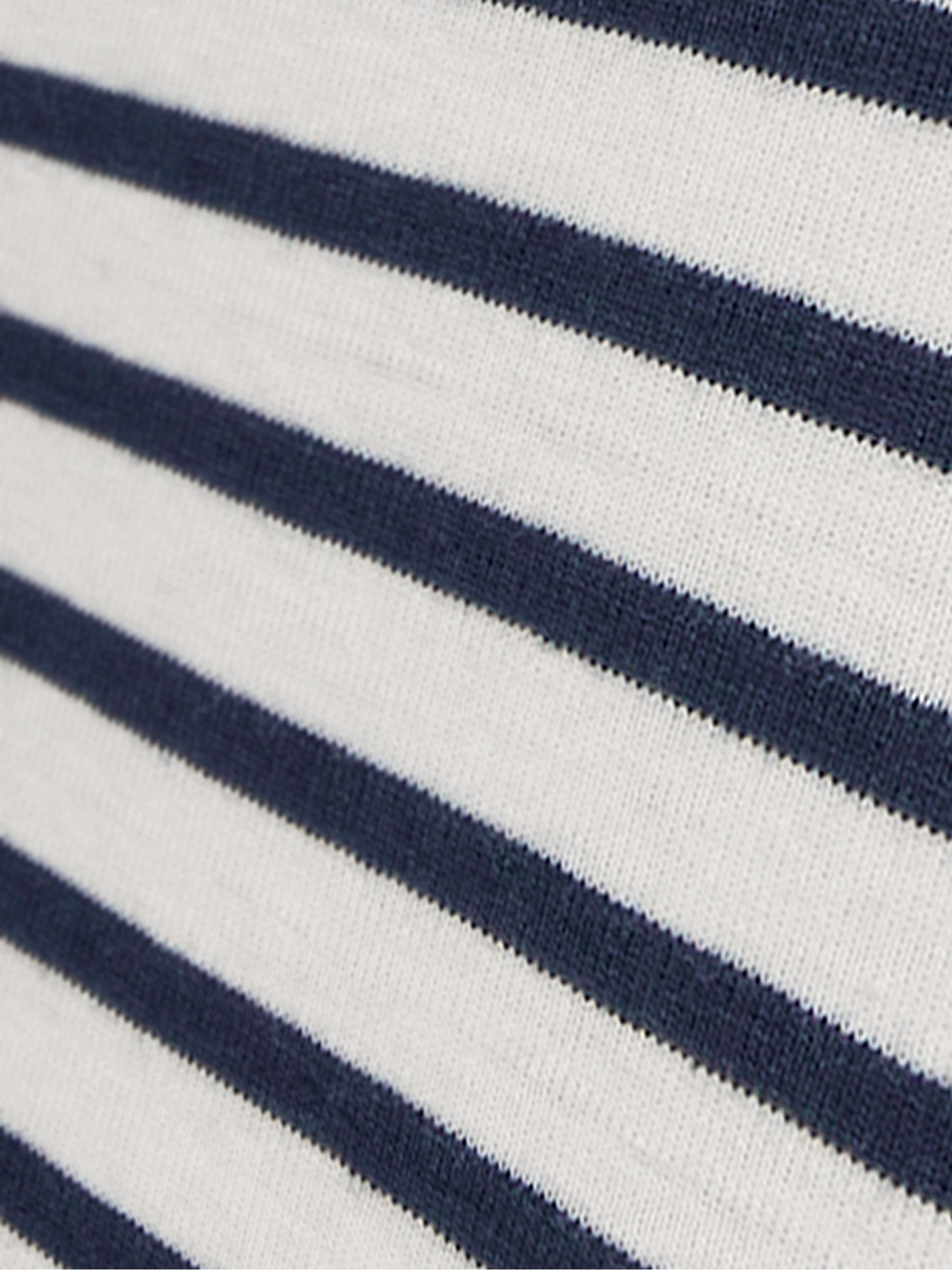 Ecru Navy Stripe Stripe T-Shirt - Image 3 of 5