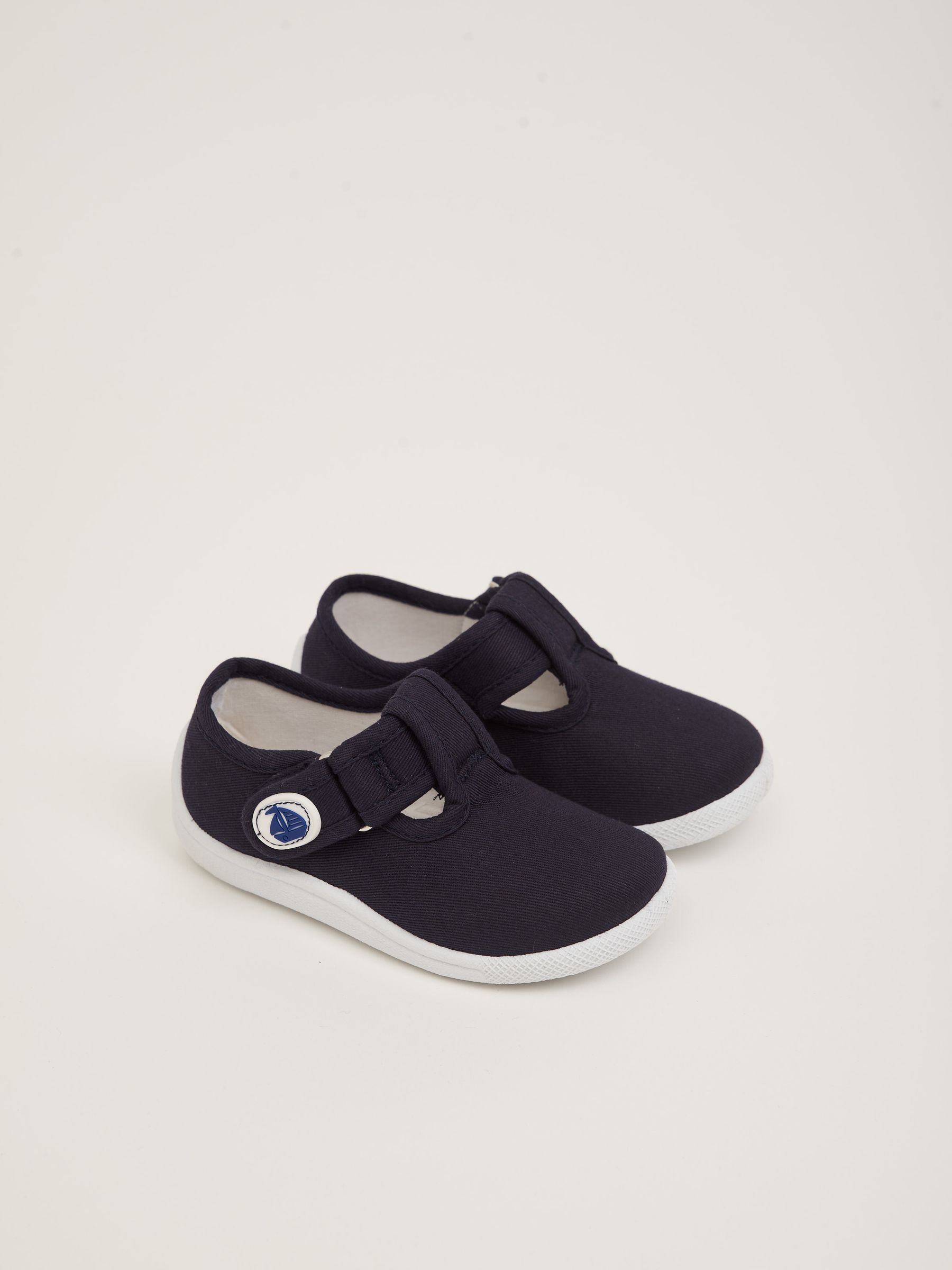 Navy Blue Canvas Summer Shoes | JoJo Maman Bébé