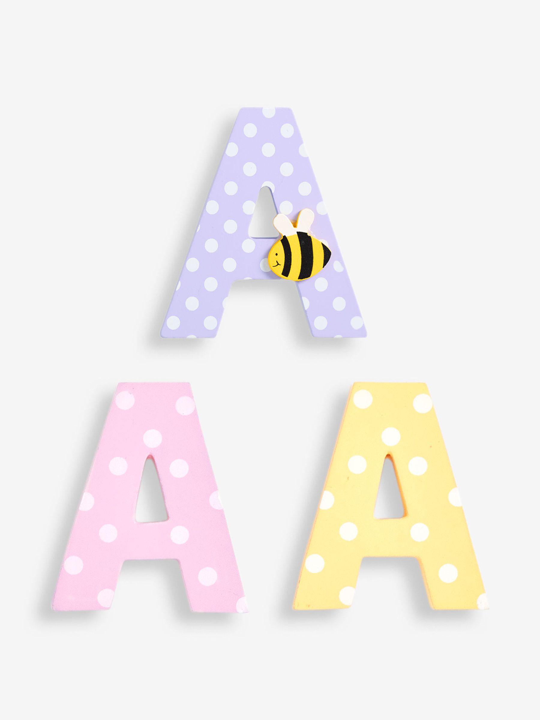 Pastel Wooden Letters - Image 2 of 13