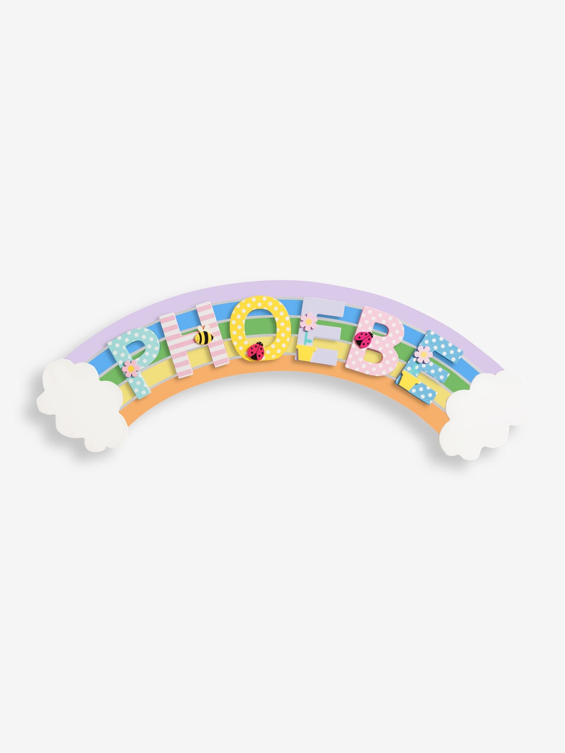 Curved Rainbow Door Plaque - Image 2 of 3