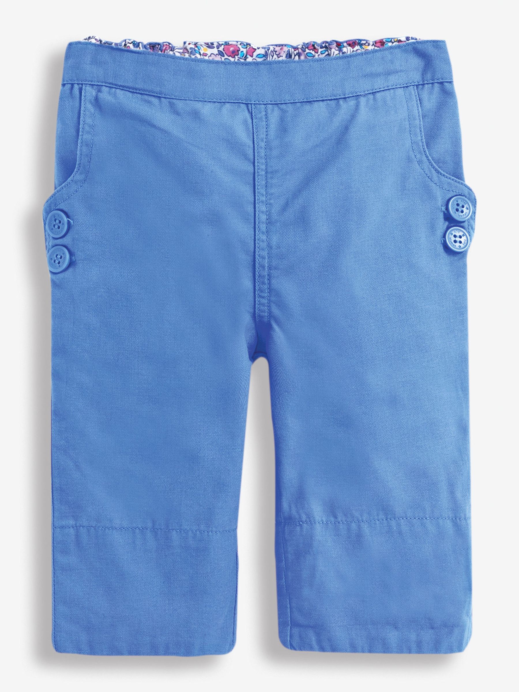 Cornflower Girls' Twill Clamdiggers - Image 2 of 2
