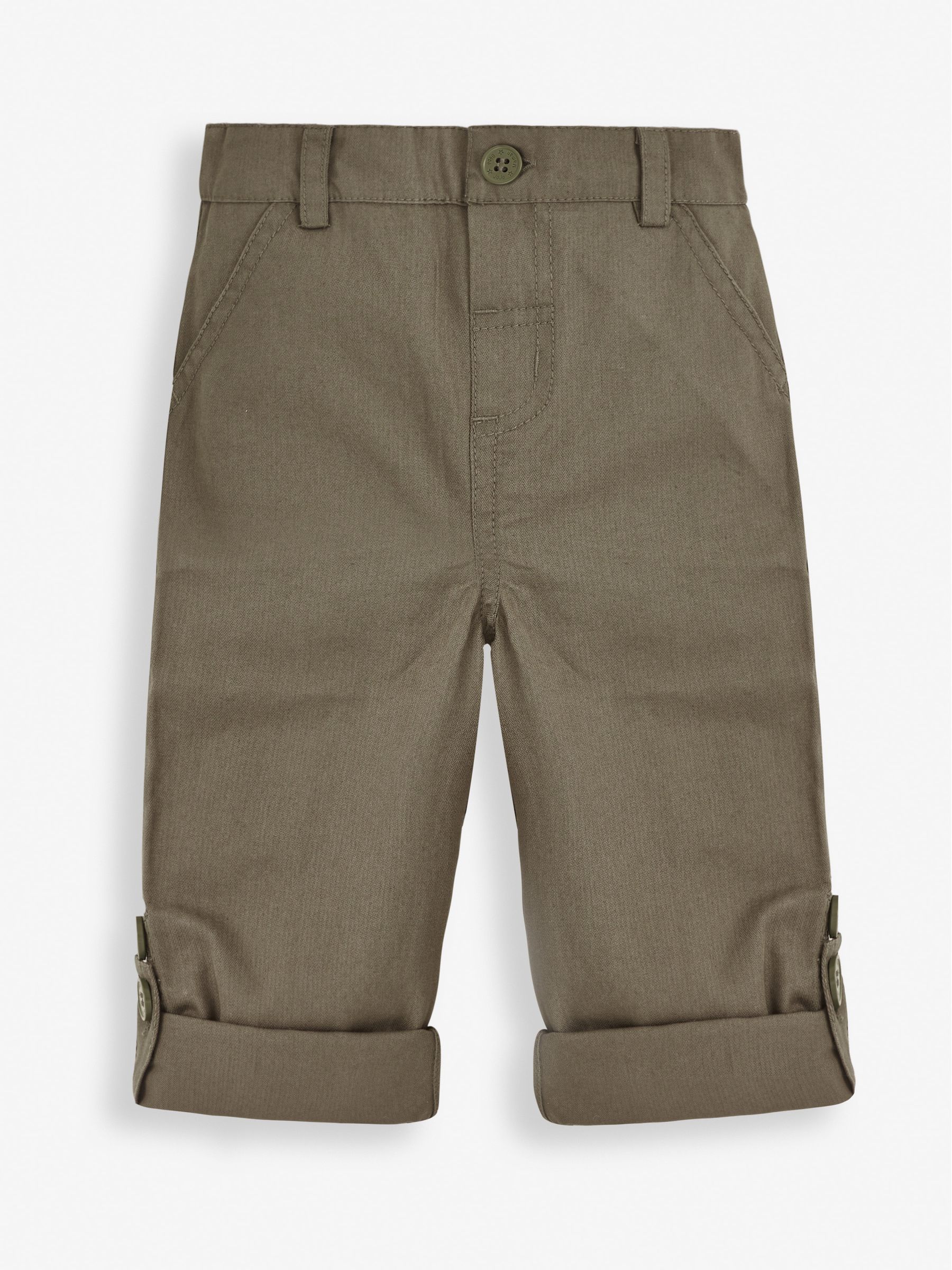 Olive Twill Convertible Chinos - Image 1 of 4